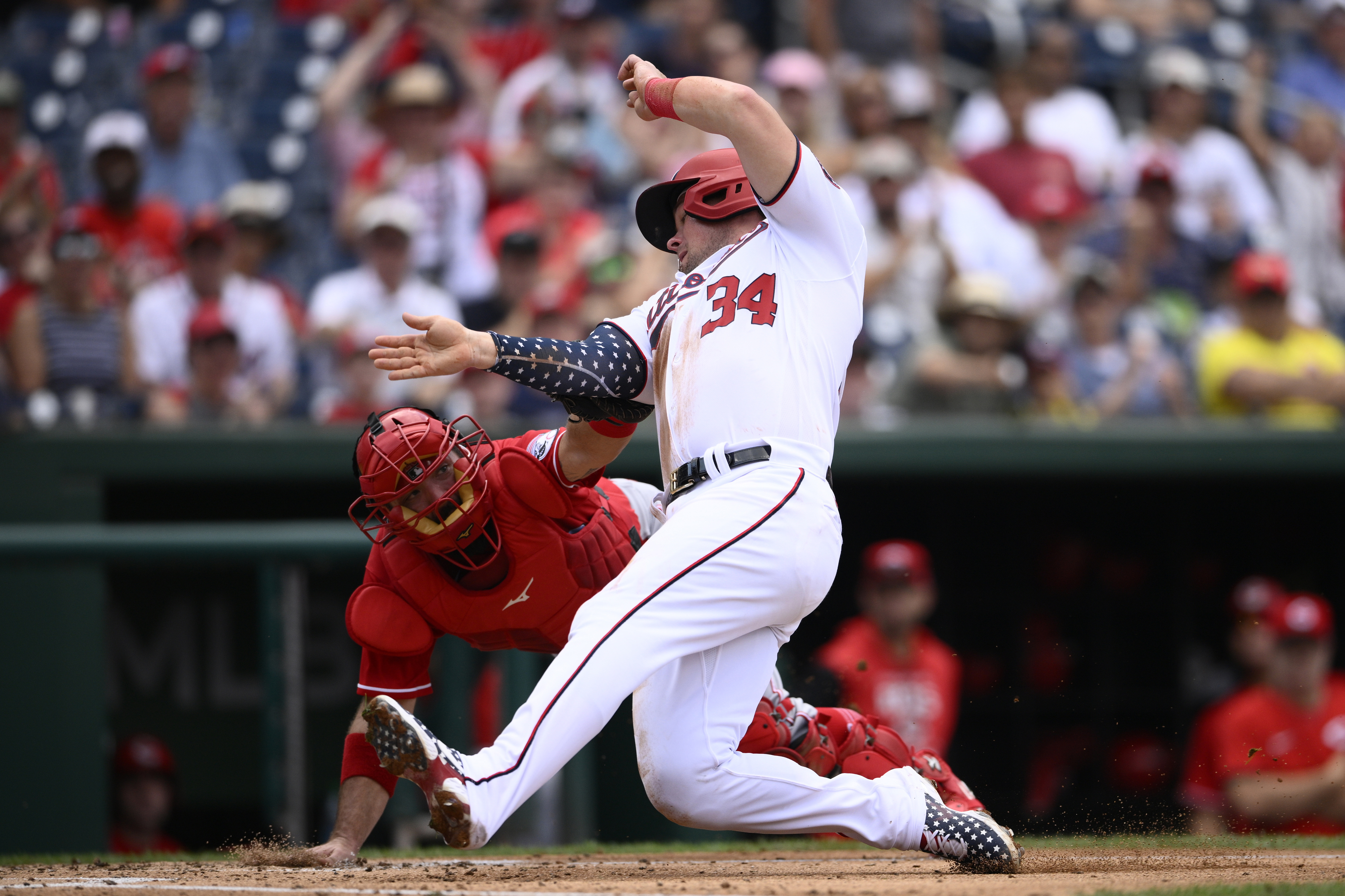 Corbin ends Nats' starting pitcher wins drought, beats Reds – KLBK