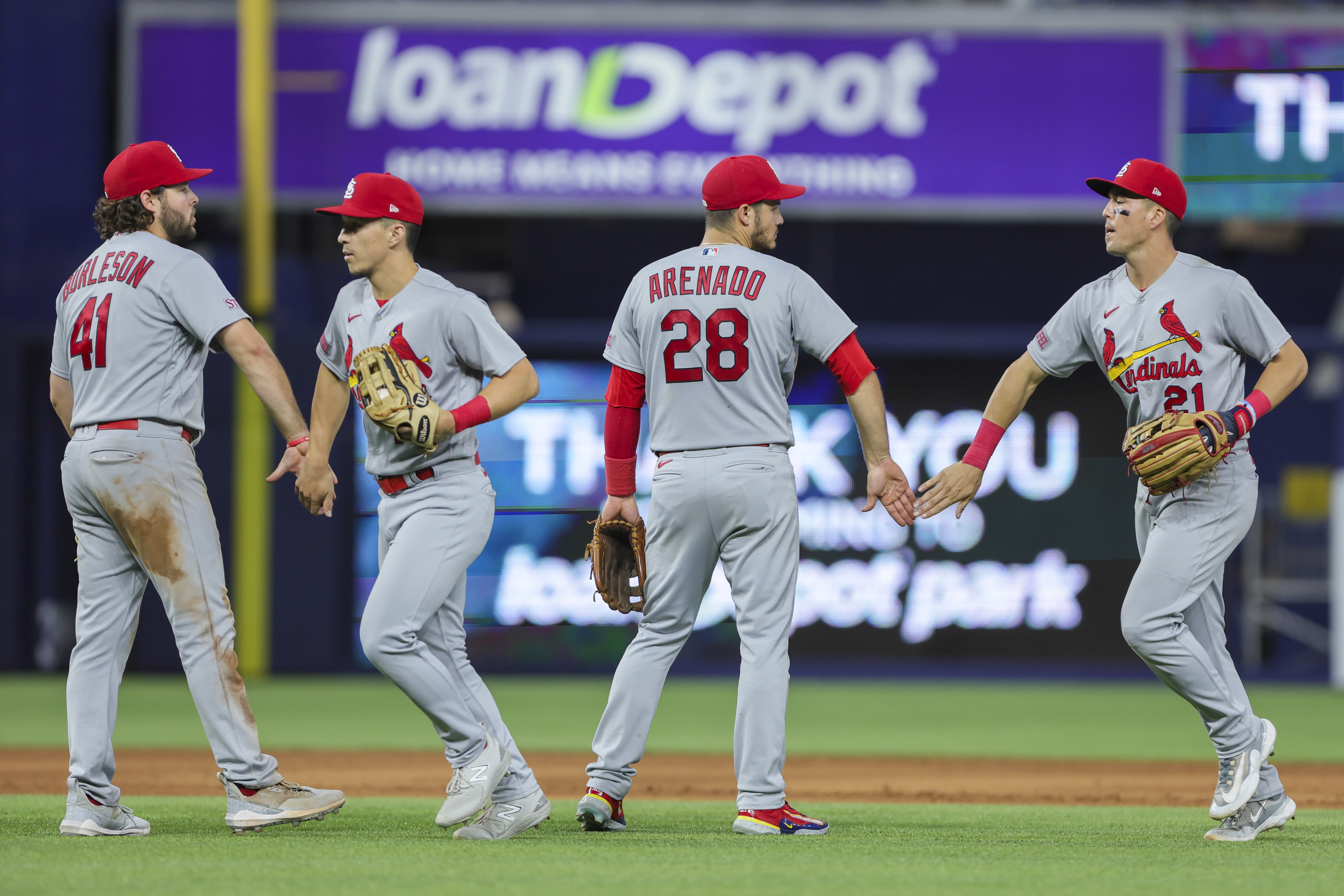 Arenado homers, Cardinals pitchers blank Marlins to win 3-0 and avoid sweep