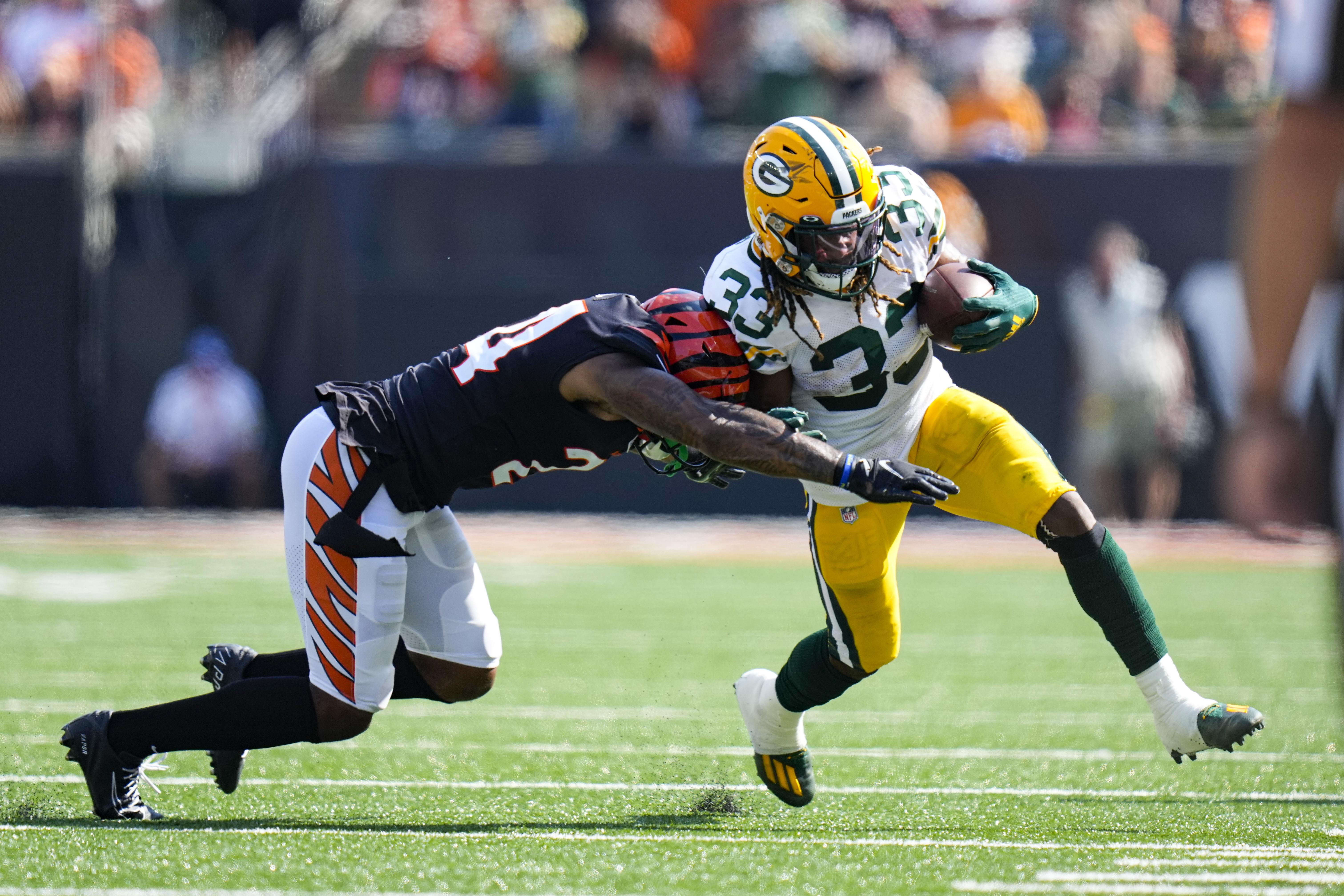 Packers win wild one in Cincinnati, 25-22 in overtime