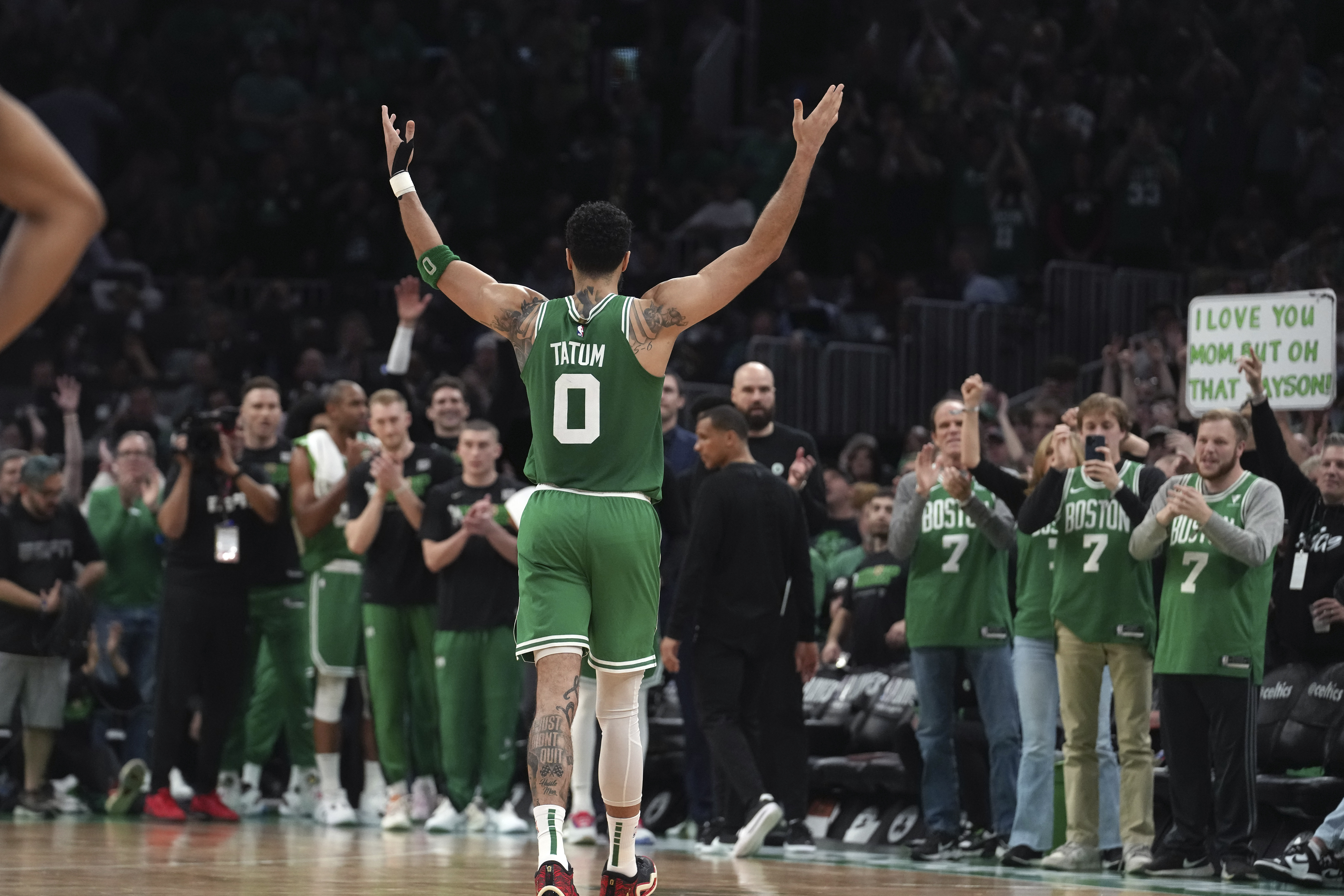 What a Pistons assistant said to Jayson Tatum that led him to erupt for the  Celtics' fourth straight win - The Boston Globe