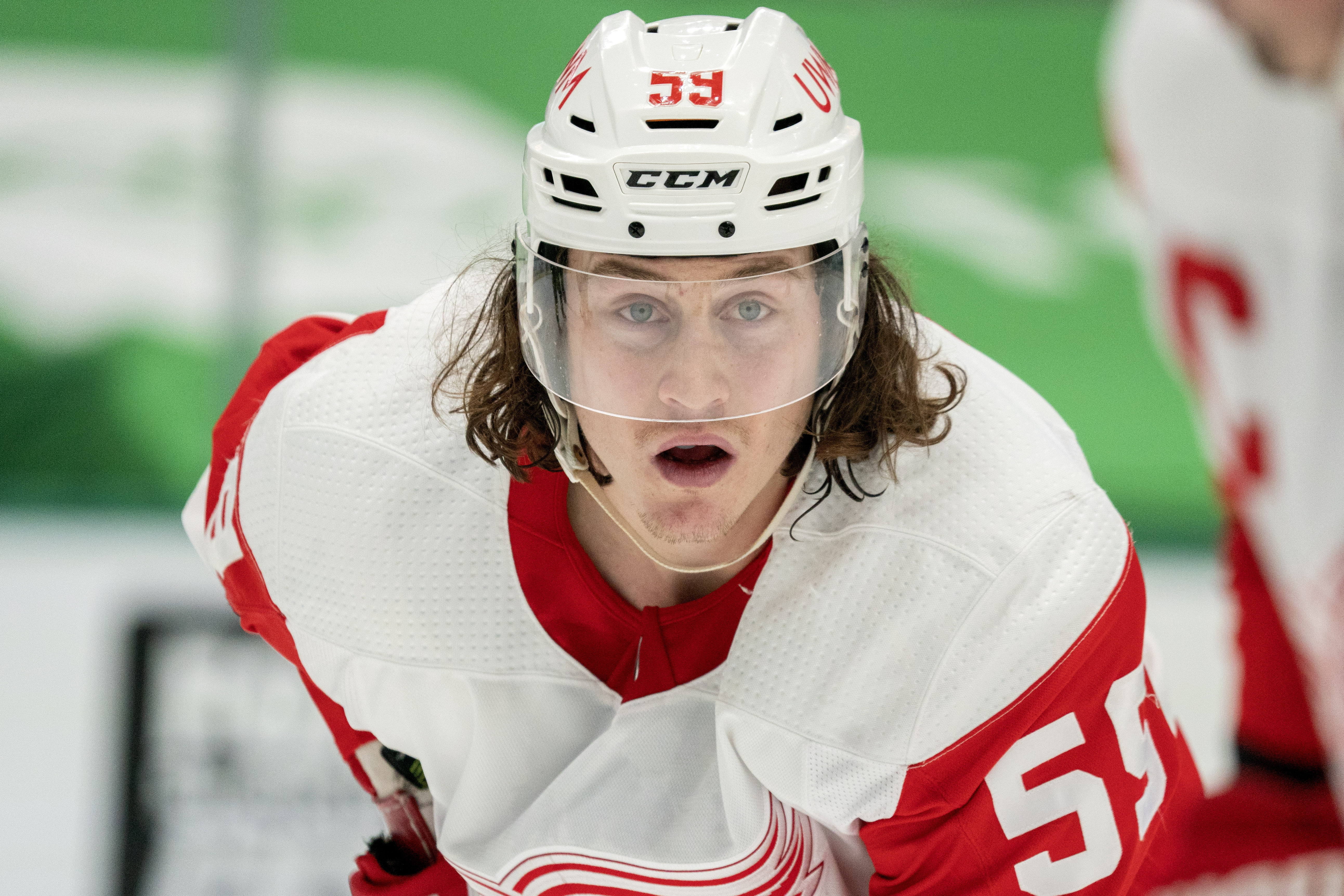 Bruins' Tyler Bertuzzi stole an opponent's stick and smashed it 