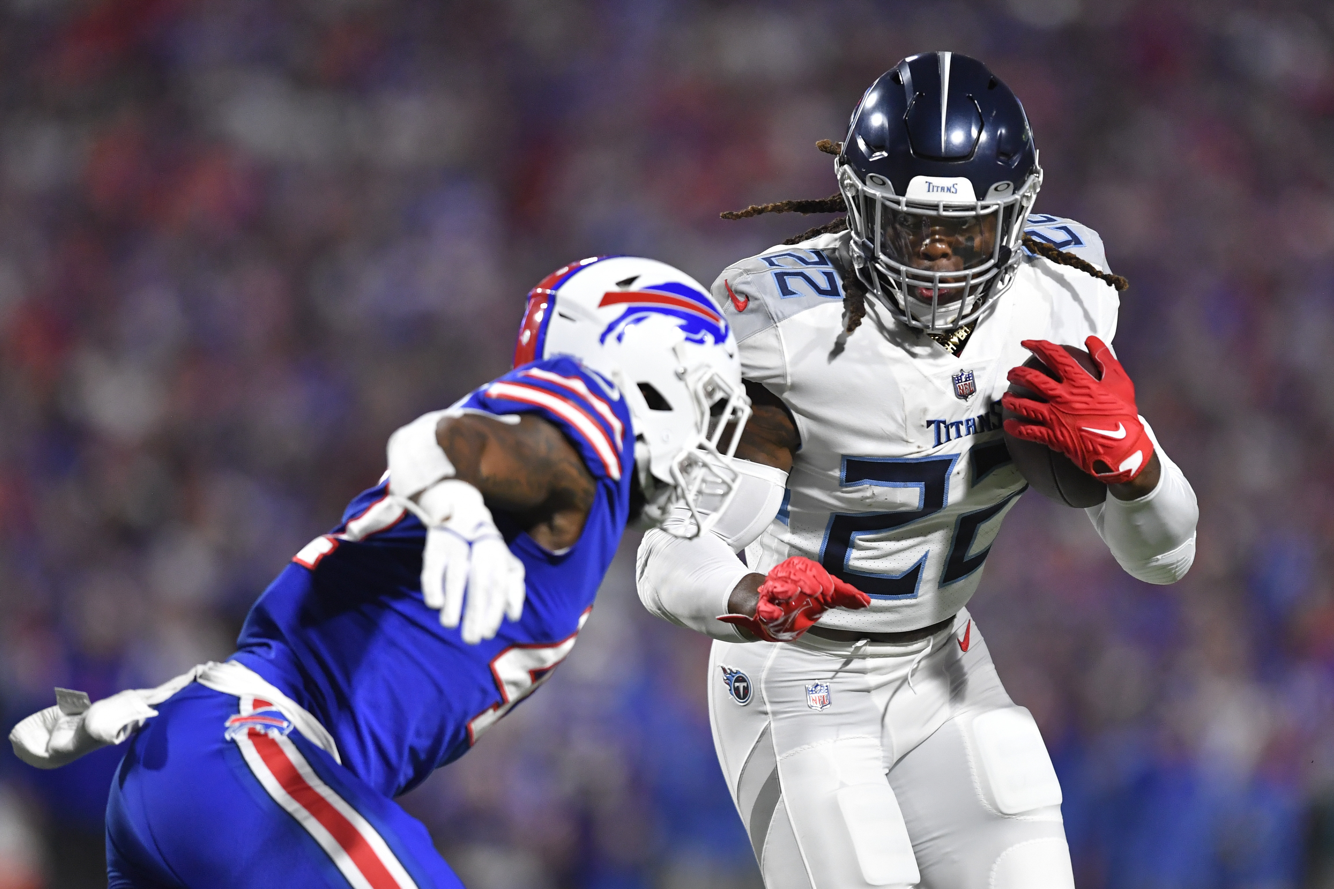 Bills vs. Titans score: Josh Allen, Buffalo make statement in