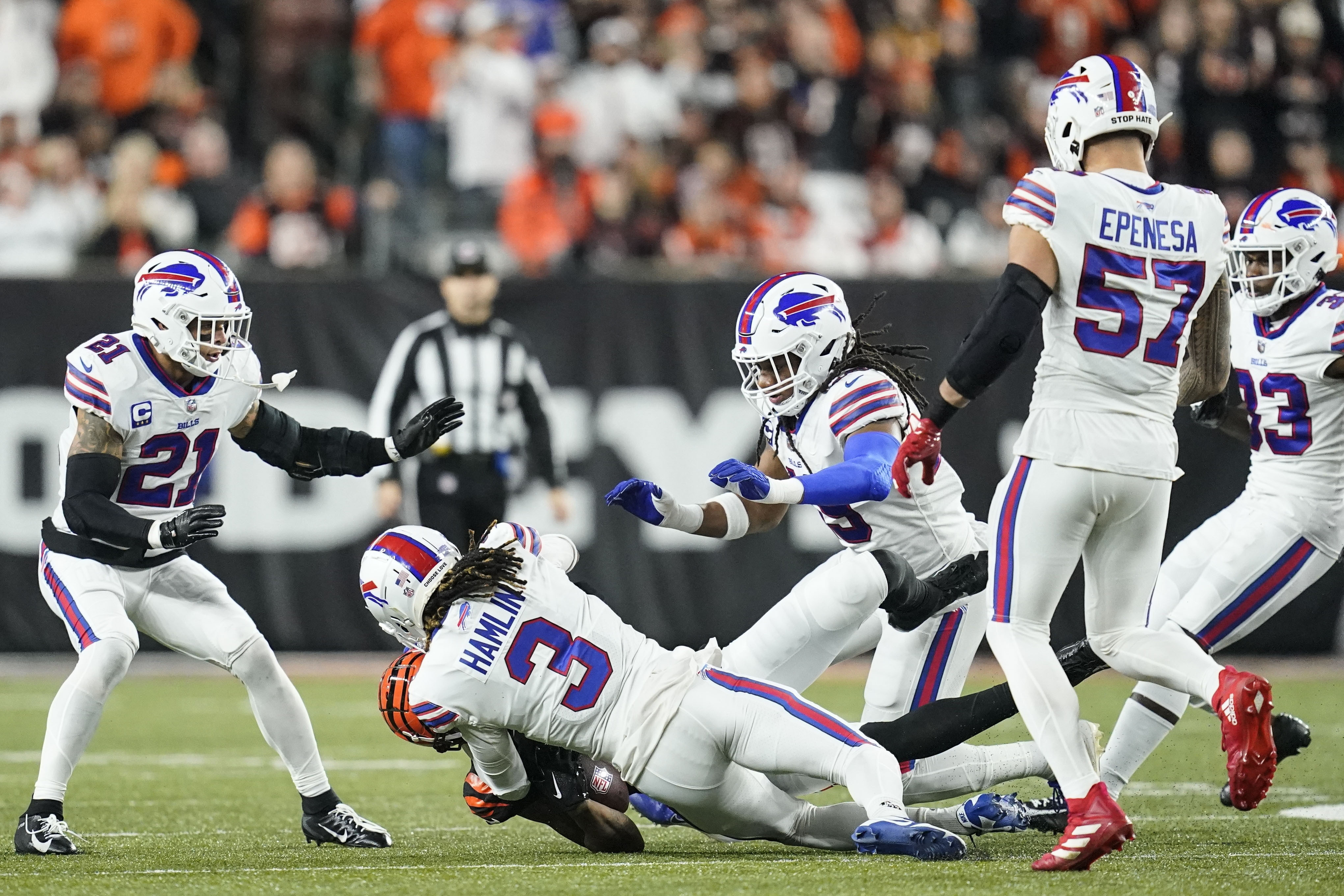 The Patriots were not going to beat the inspired Bills, not on this day, as  Buffalo honored Damar Hamlin - The Boston Globe