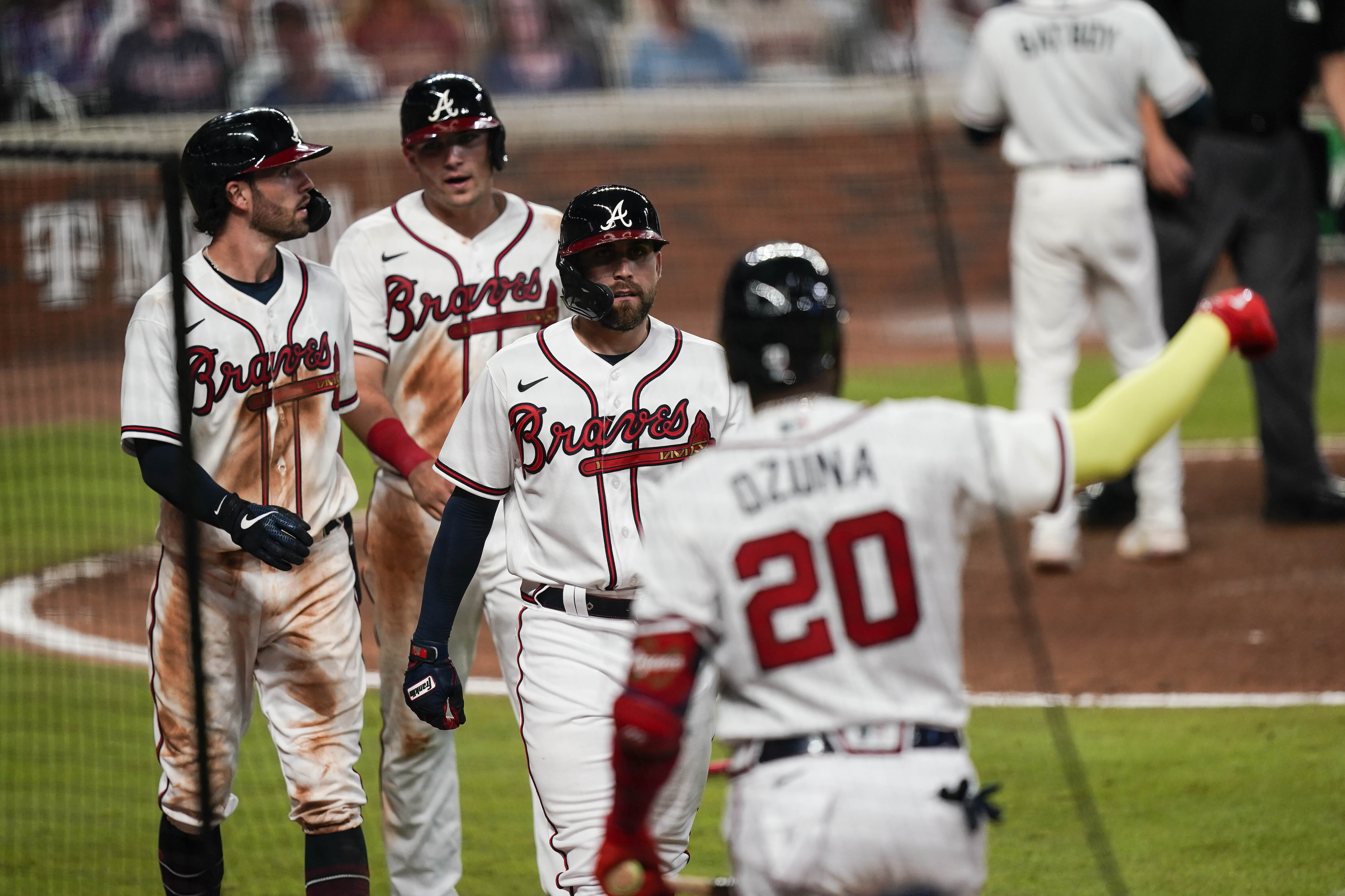 Dansby Swanson hits grand slam, drives in seven in Braves win