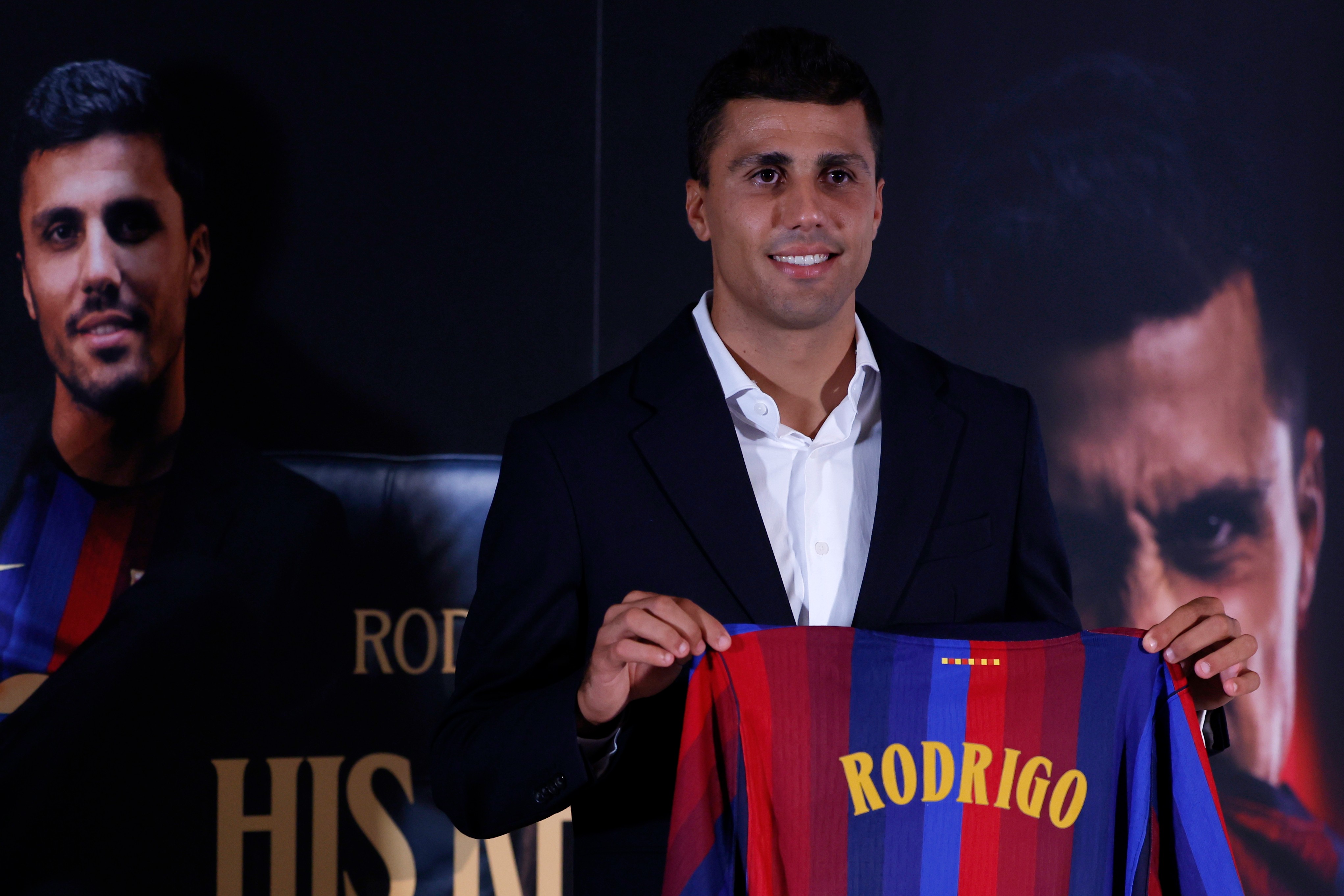Madrid's Mourinho shrugs off Rodri miss after his move to Barcelona: 'I don't need Rodri'