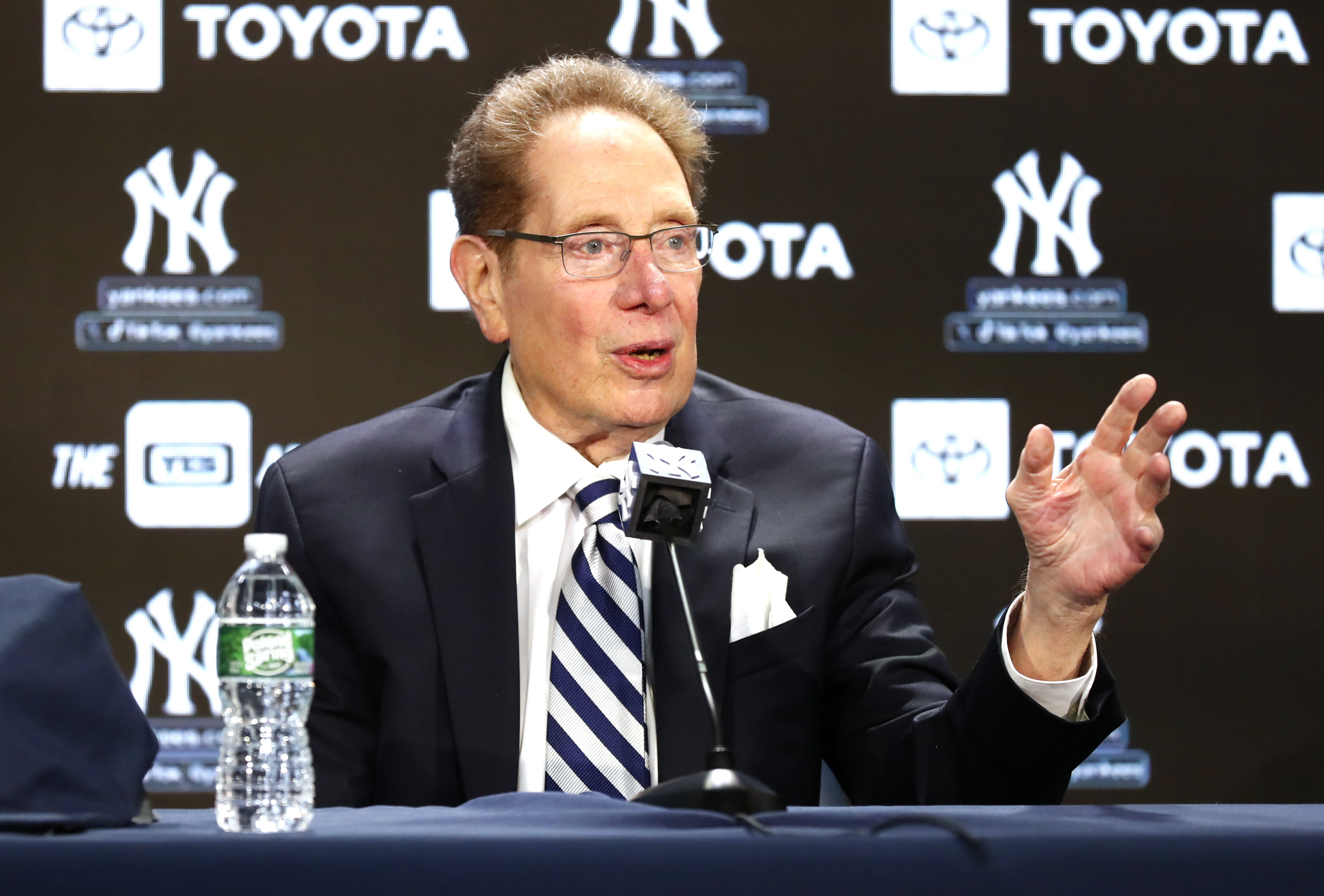 John Sterling honored by Yankees for 36 seasons and 5
