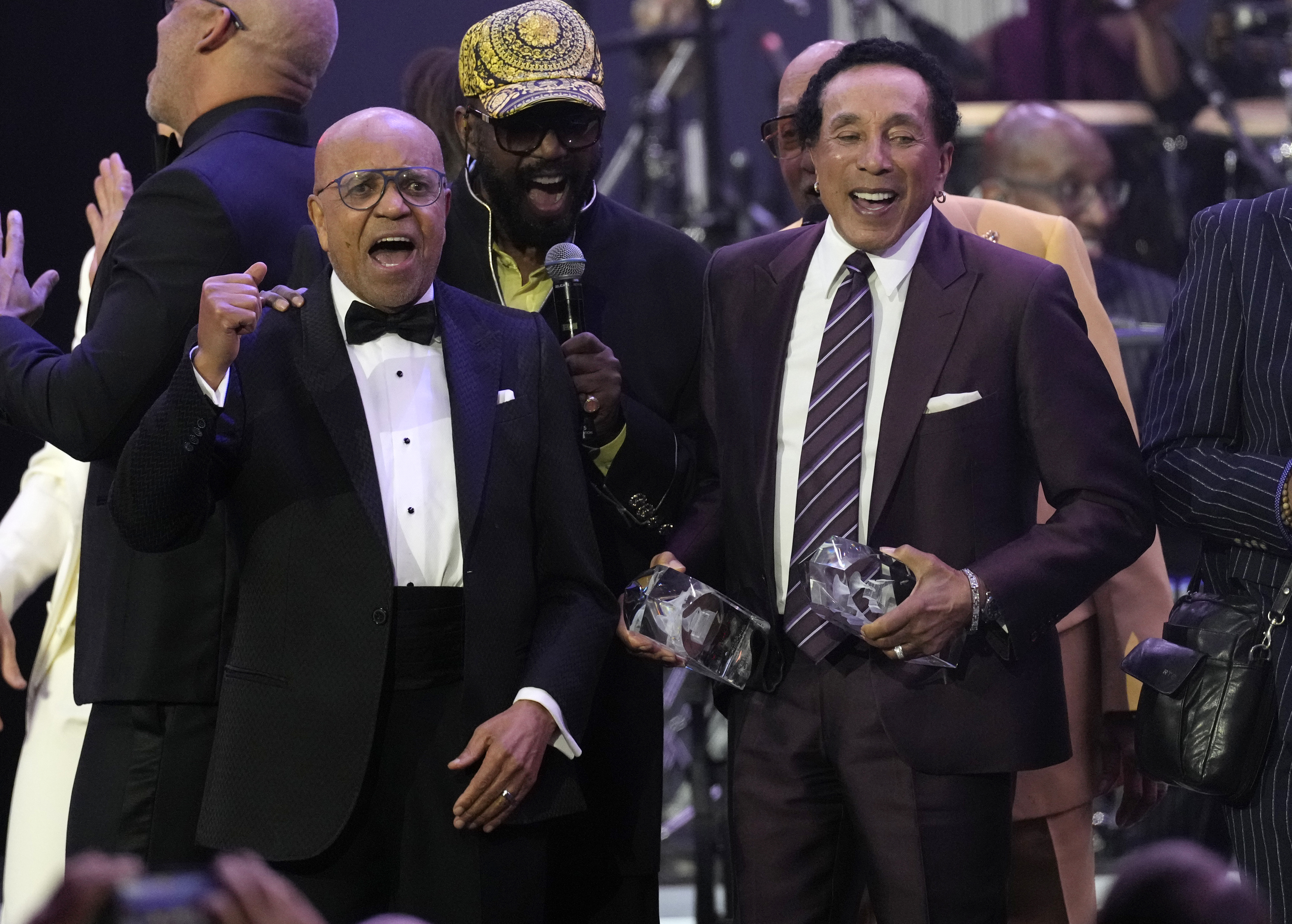 MusiCares 2023: Smokey Robinson, Berry Gordy honored by Stevie Wonder