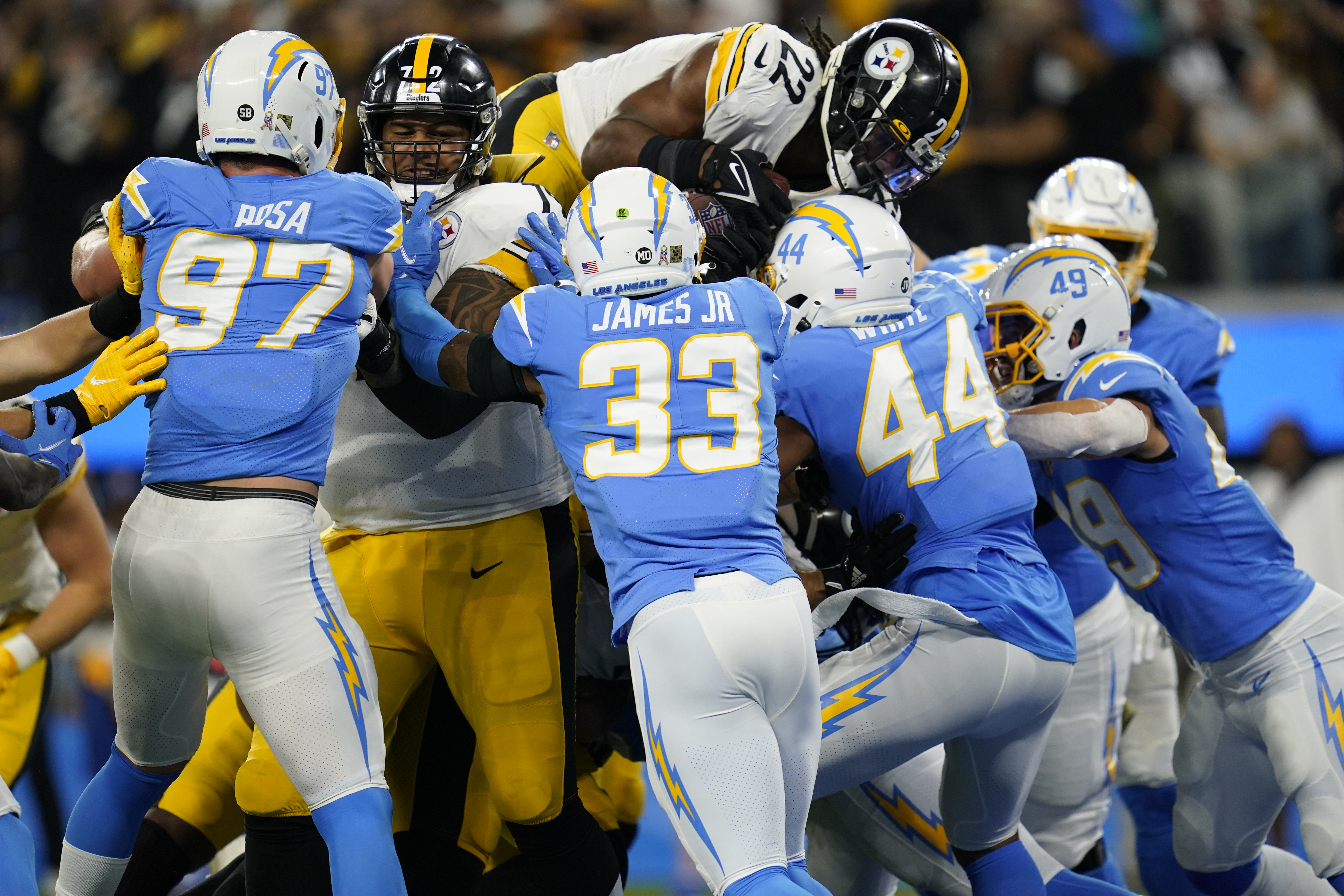 the most beautiful sports uniform: the Chargers' powder blues