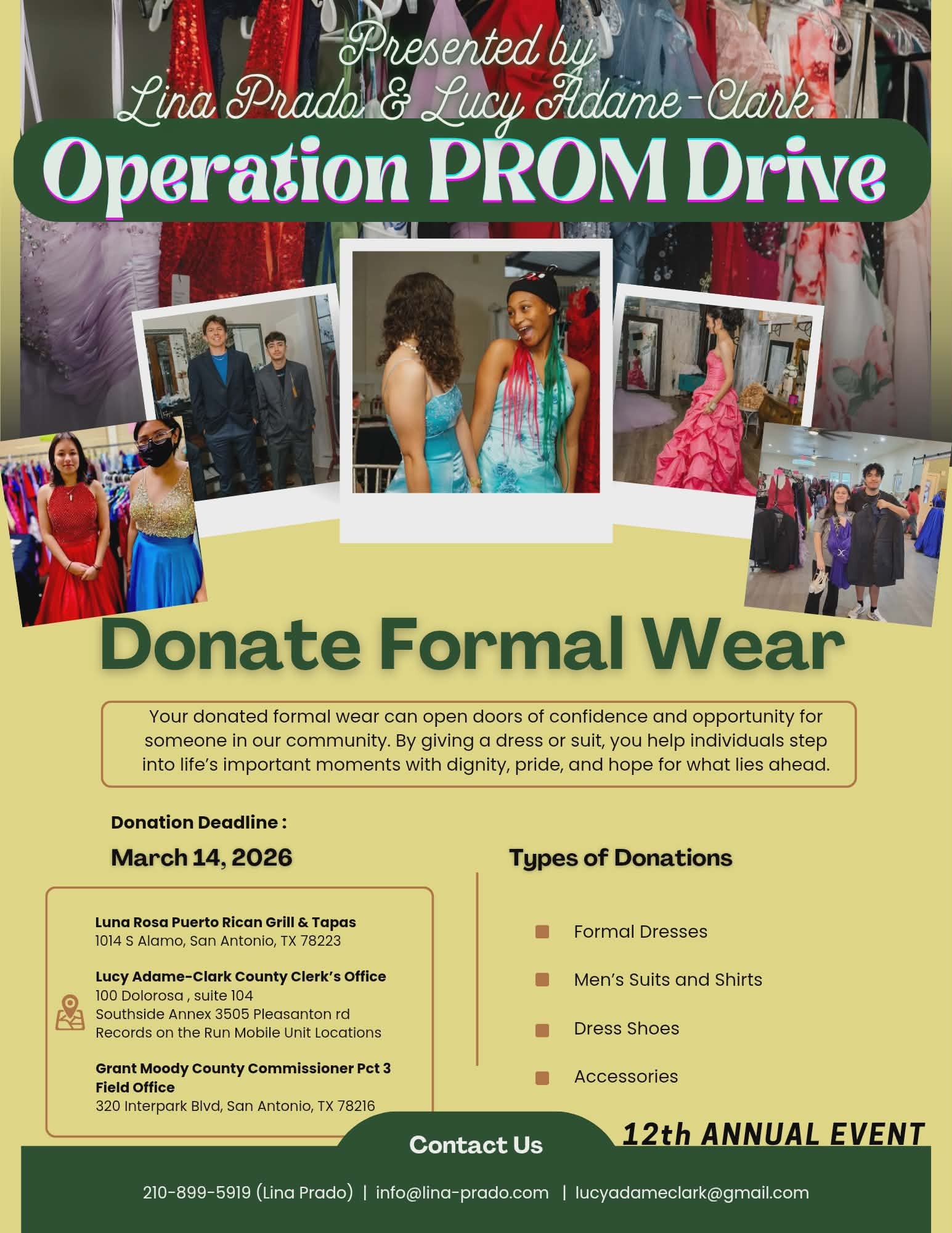 operation prom dress sioux falls Operation Prom Dress gives free dresses, spreads Christ's love