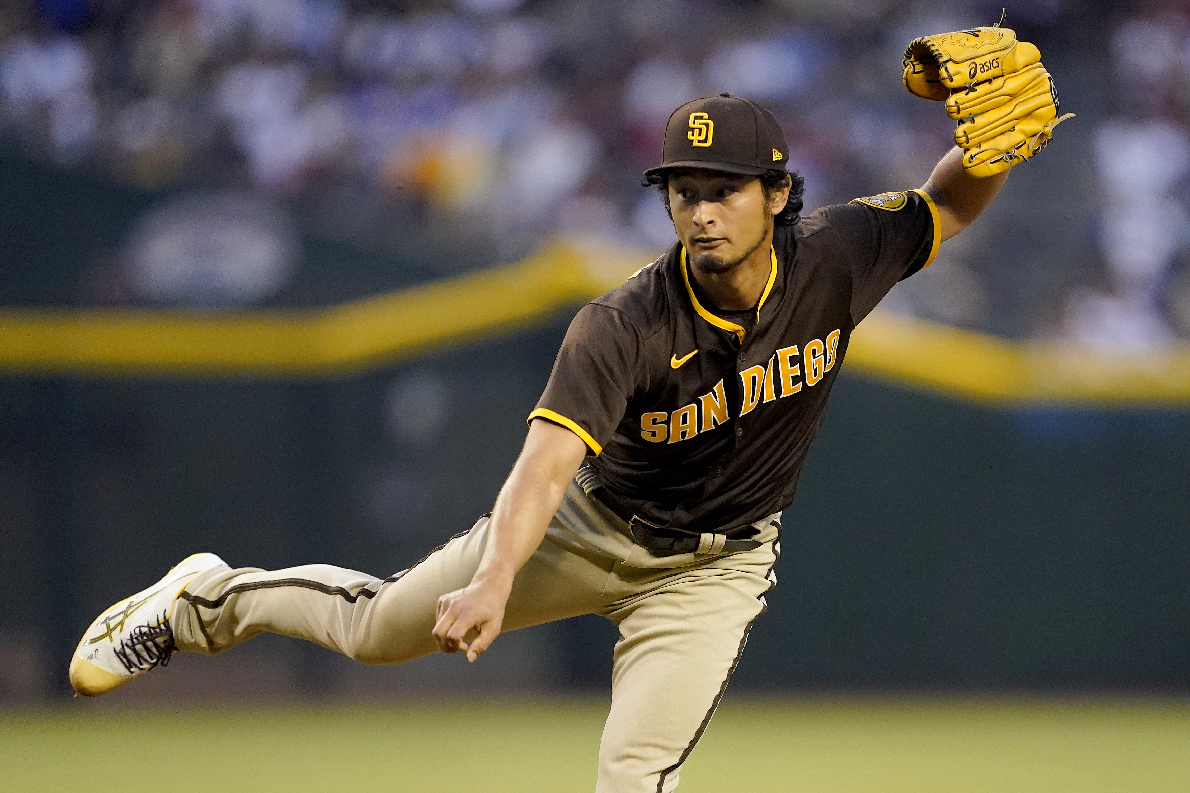 Texas Rangers pitcher Yu Darvish tweets that he had a baby boy