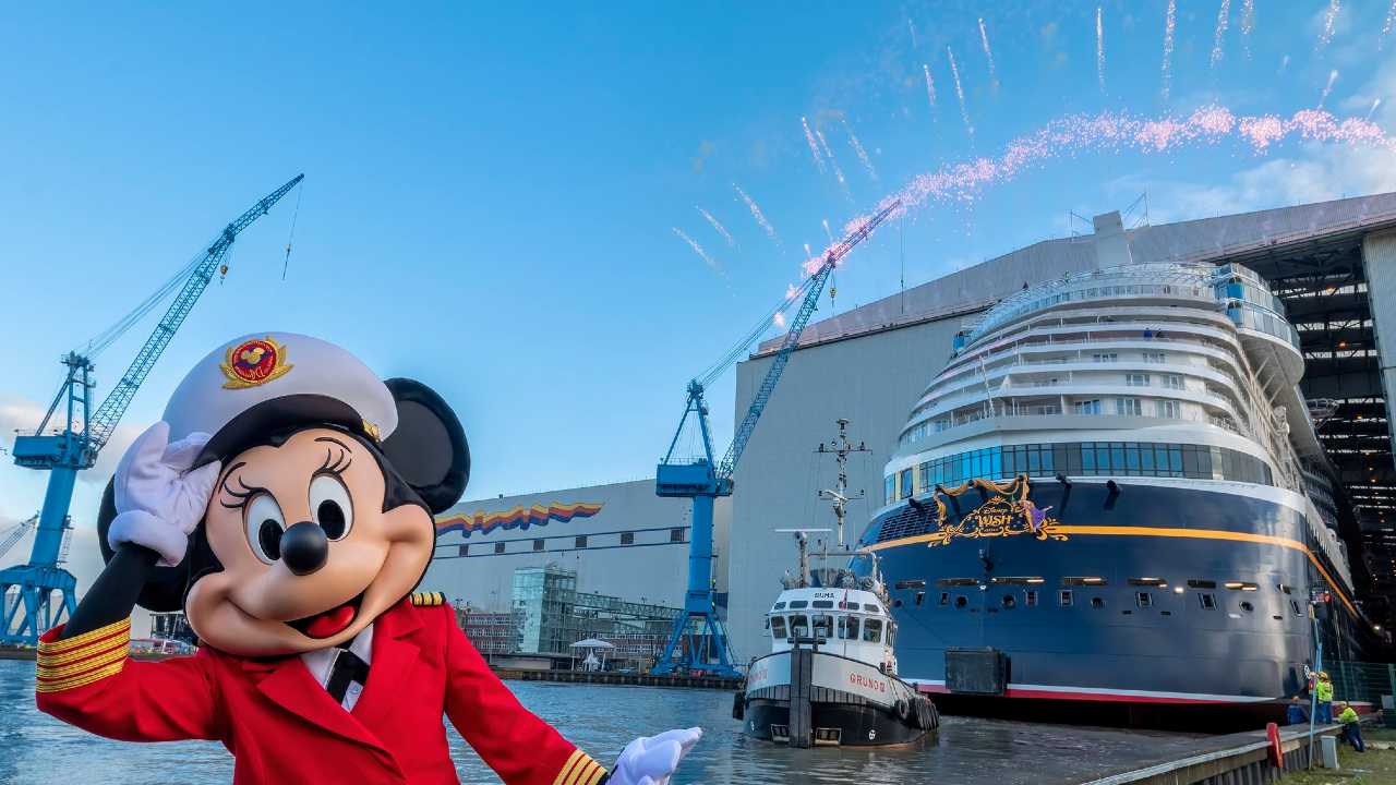 Disney Cruise Line's newest ship, Disney Wish, boasts suspended