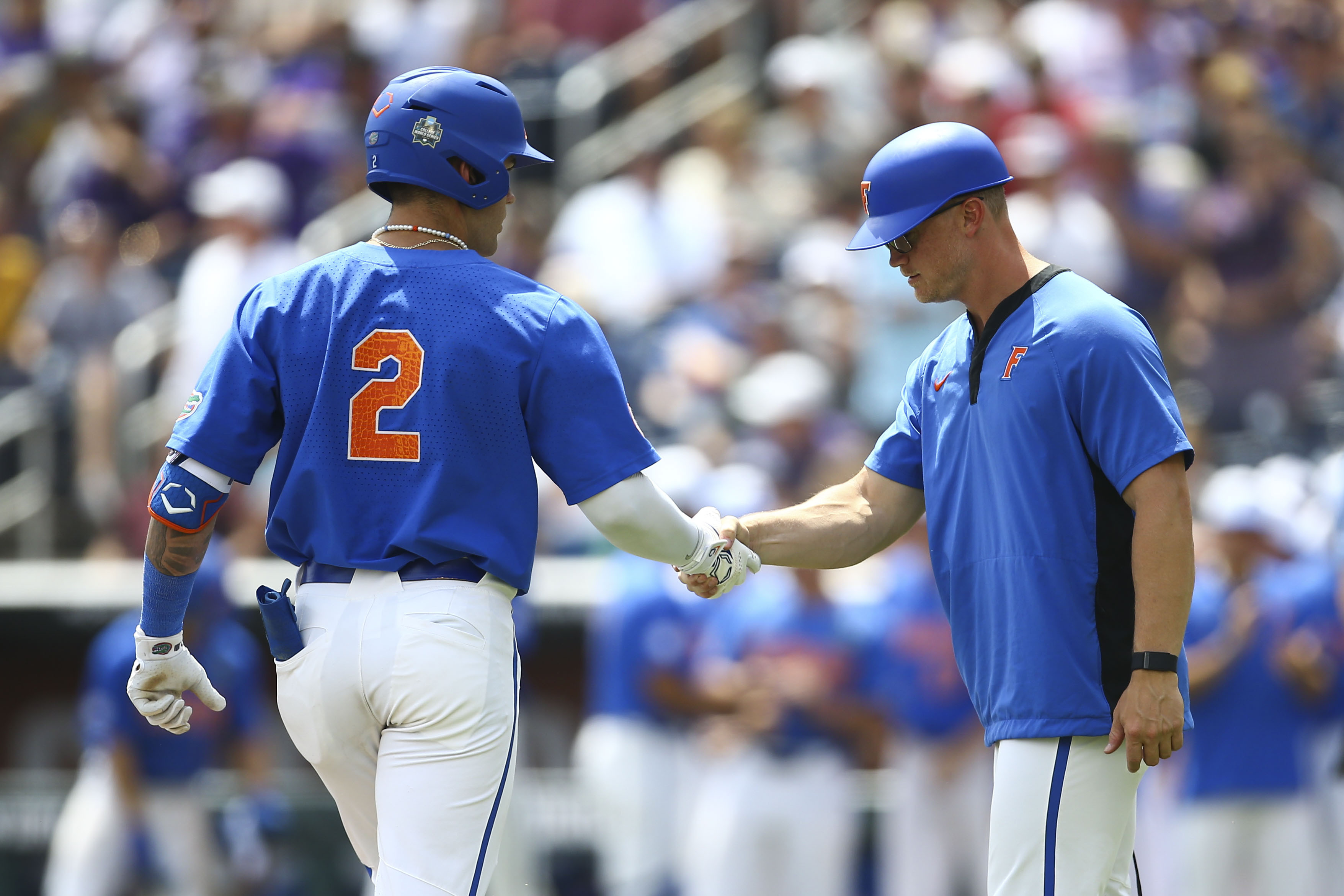 Florida sets College World Series record for runs with 24-4 win over LSU to  force deciding Game 3