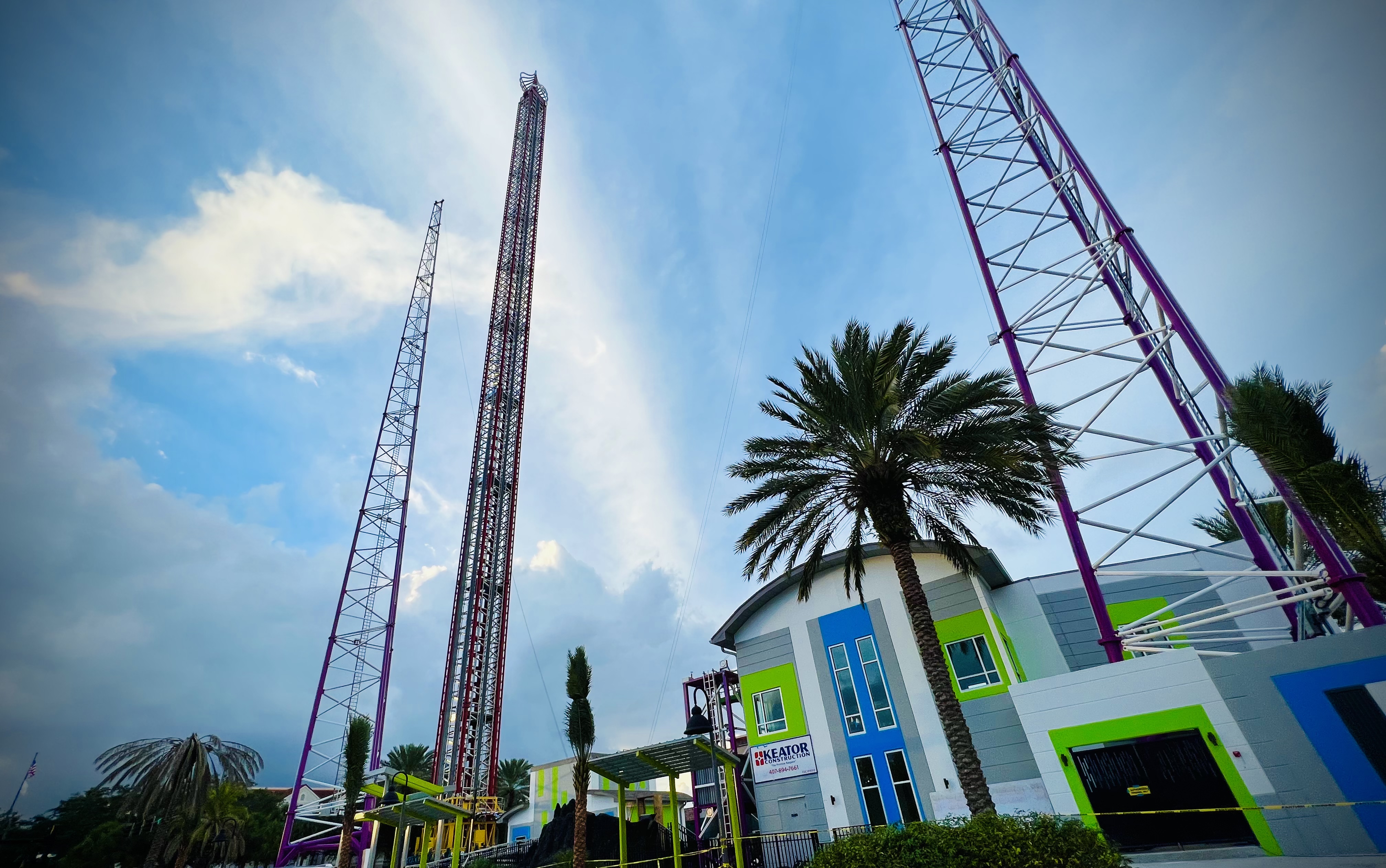World's tallest drop tower, slingshot now open in Orlando