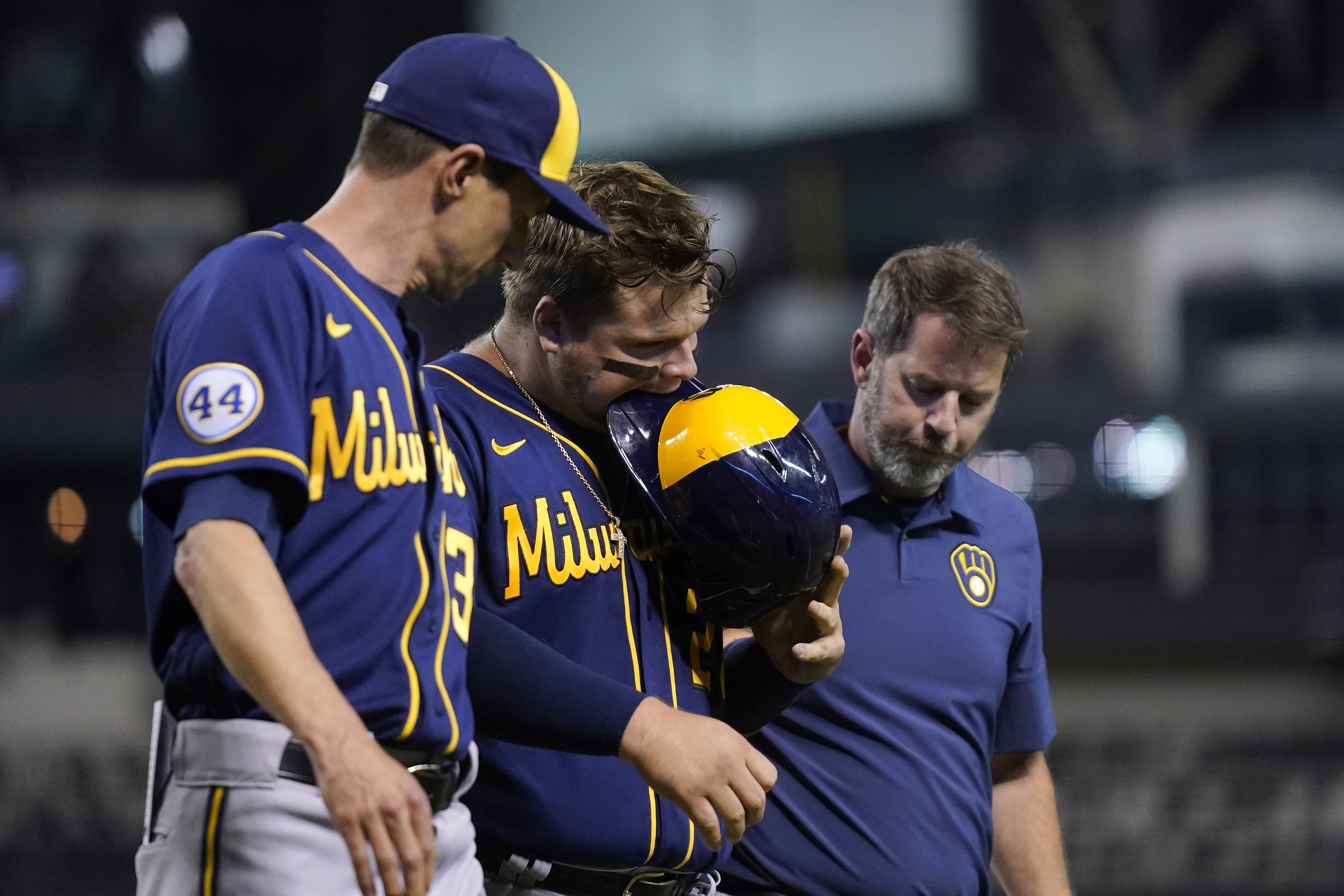 Luis Urias Nickname Brewers 2021 Players' Weekend Wicho Jersey