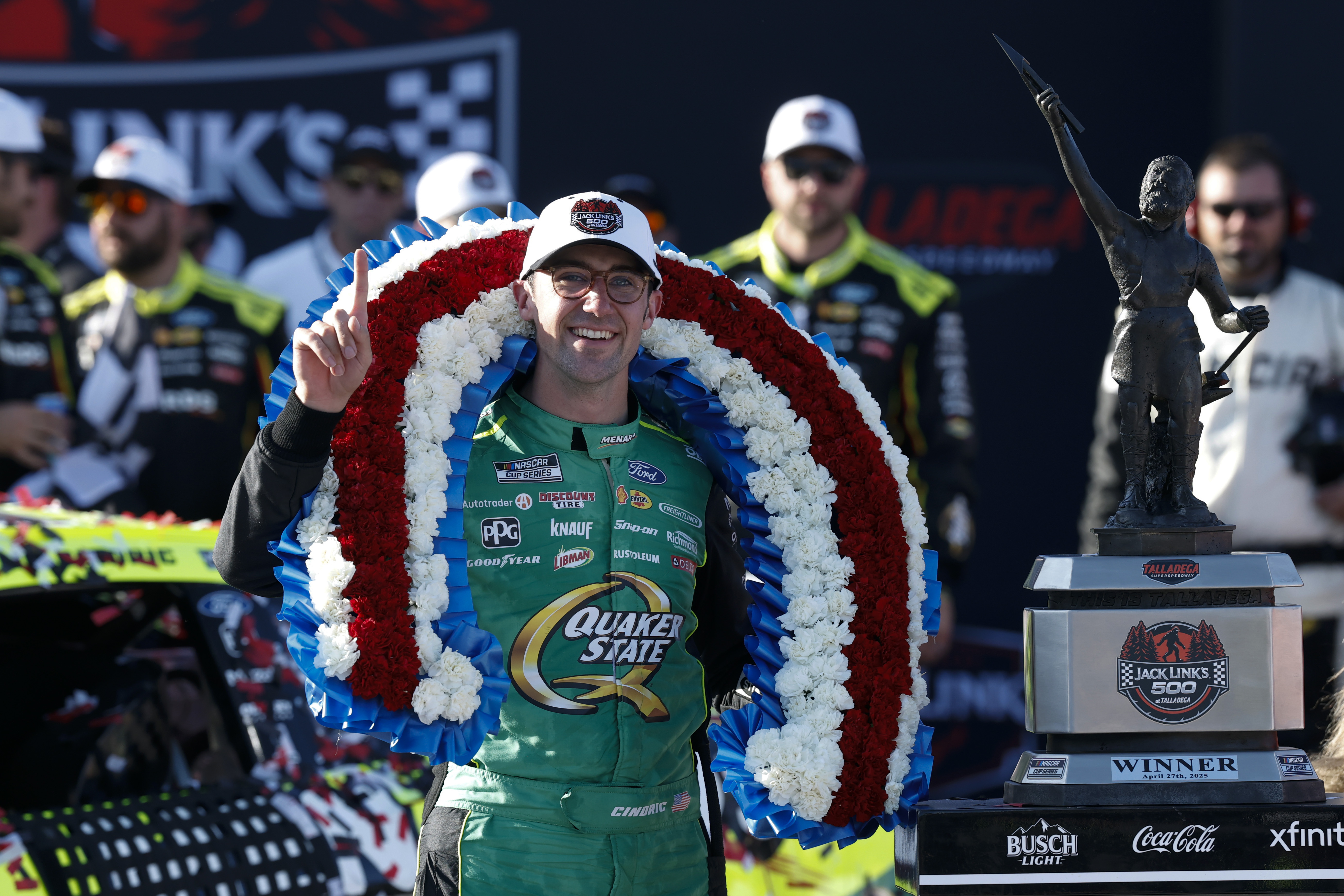 Cindric gives Team Penske its first win of NASCAR season with