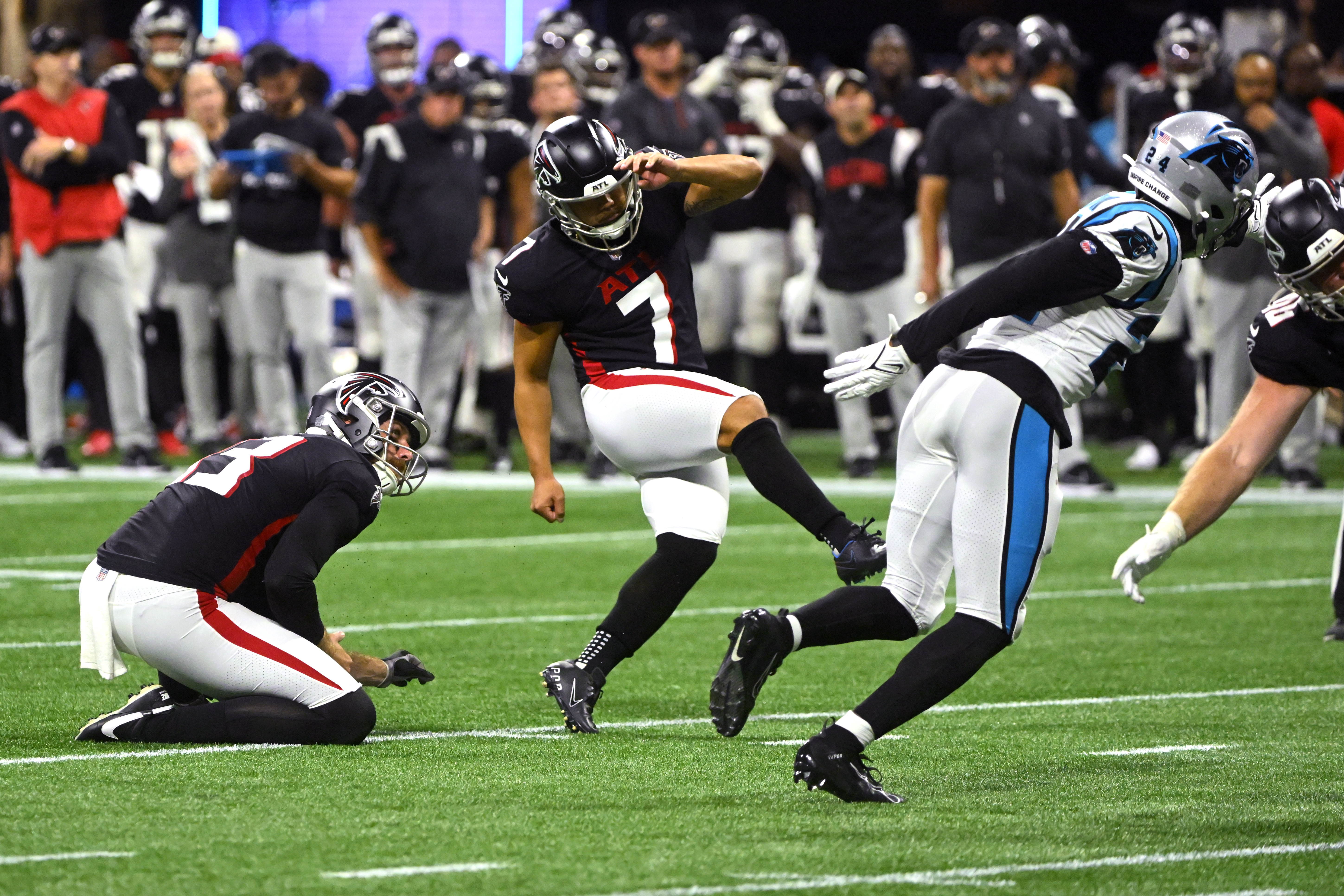 Koo's OT FG gives Falcons improbable 37-34 win over Panthers – KGET 17