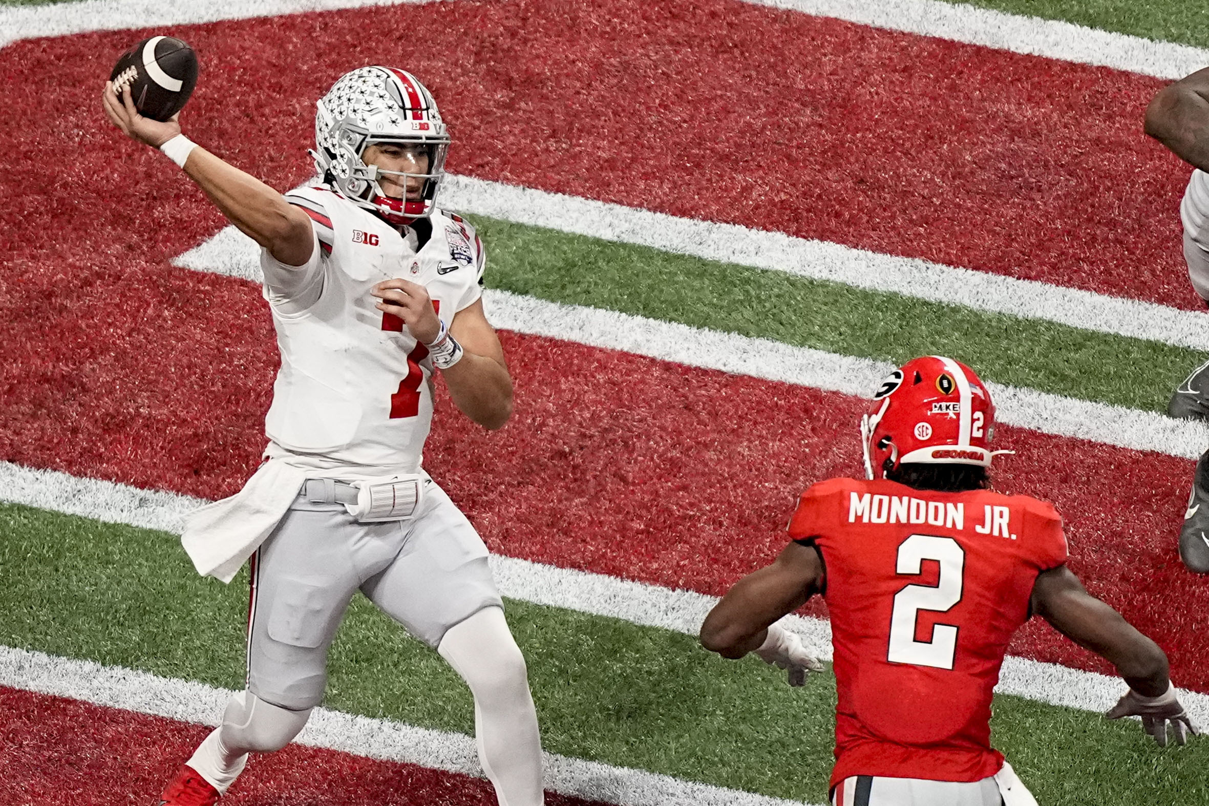 CJ Stroud throws five TD passes No 11 Ohio State rolls  NBC Sports  College Football