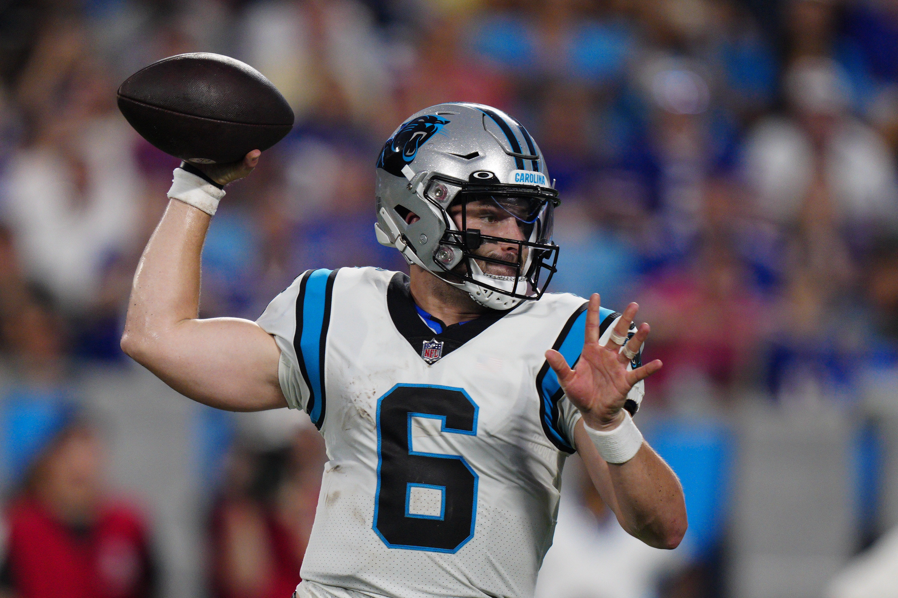 Recap: Baker Mayfield starts, Panthers beat Commanders on late field goal,  23-21 - Cat Scratch Reader