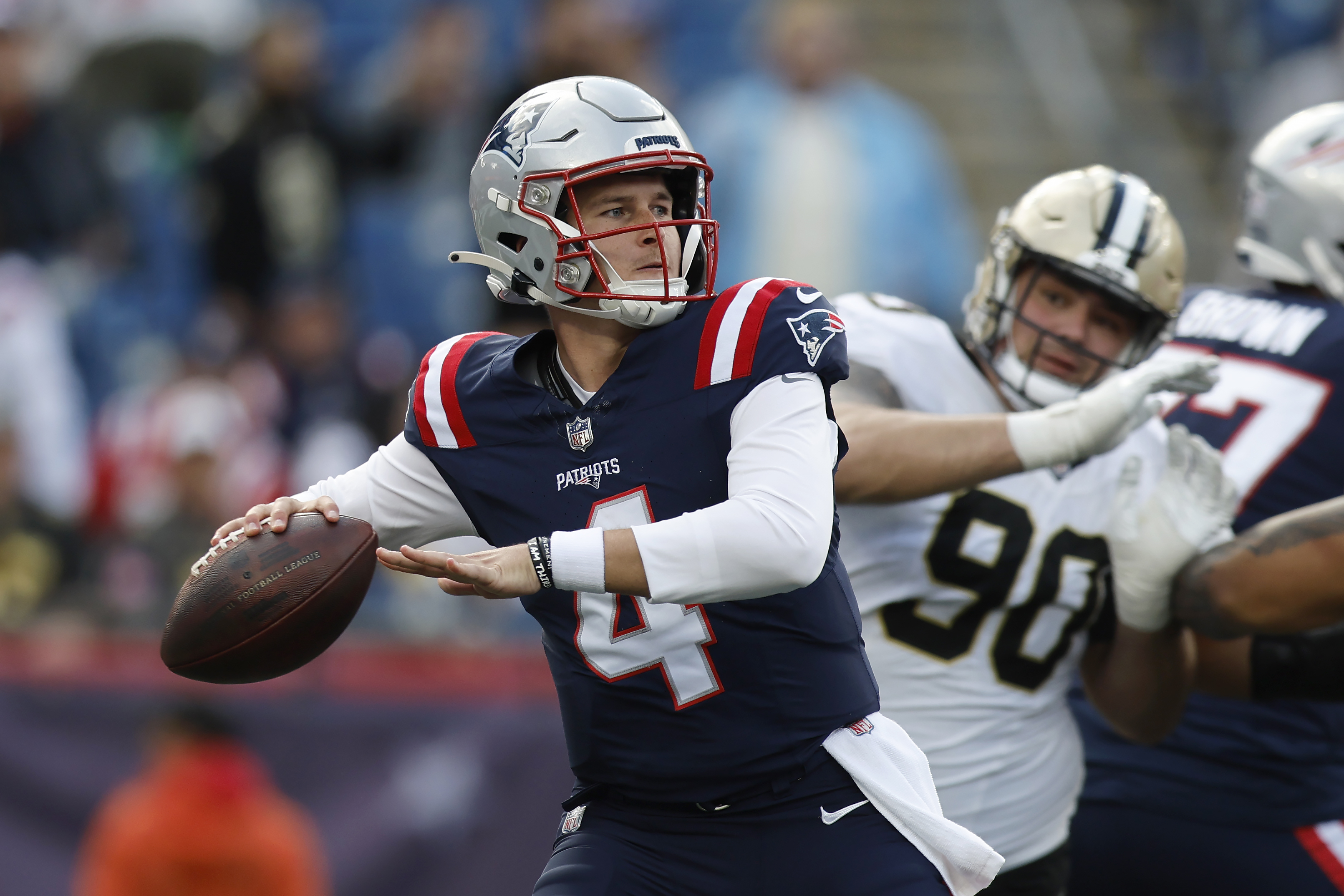 Patriots' Mac Jones Benched for Bailey Zappe After Throwing INT vs. Bears, News, Scores, Highlights, Stats, and Rumors