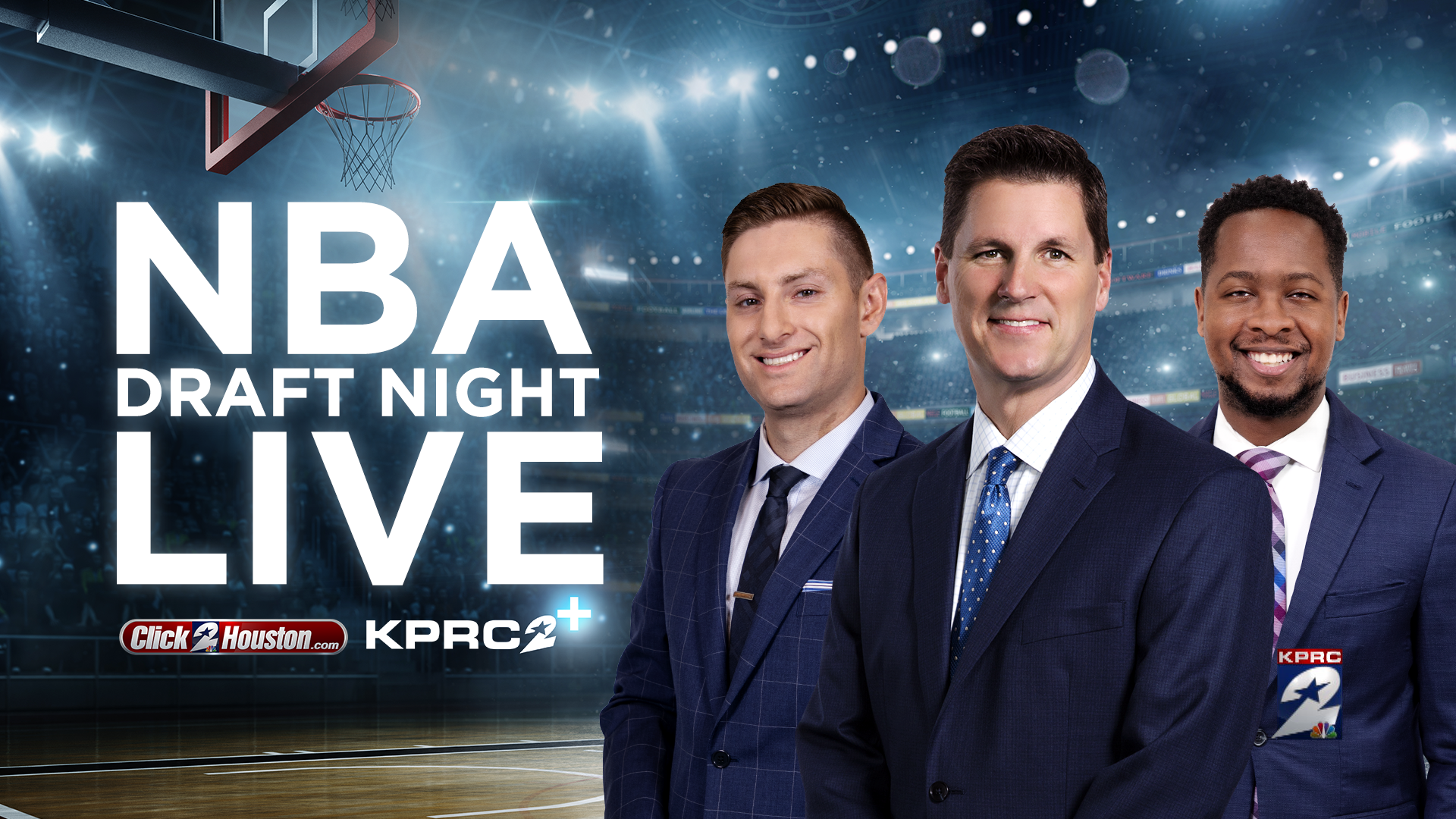 Watch live NBA Draft Show on KPRC 2+