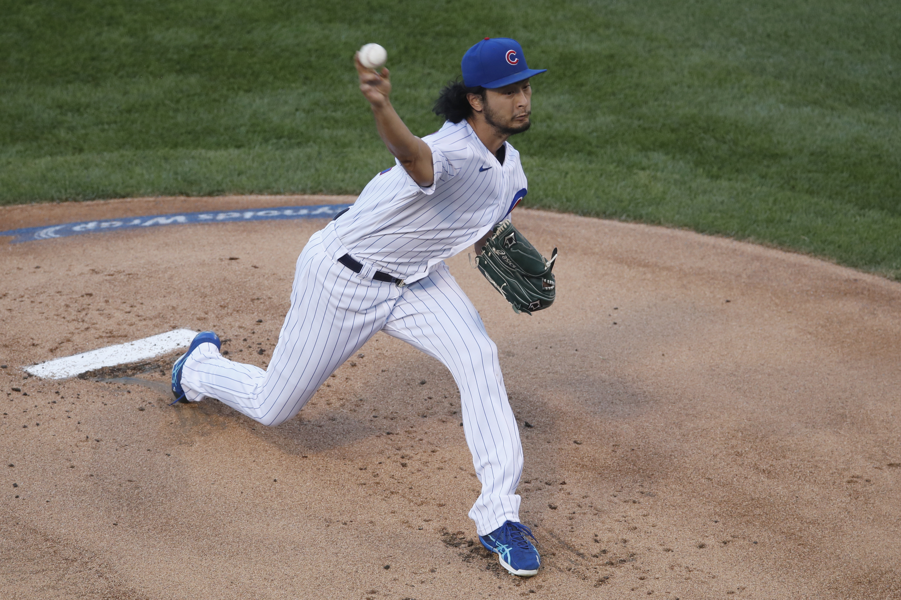 Orlando Arcia takes the mound, 09/13/2020