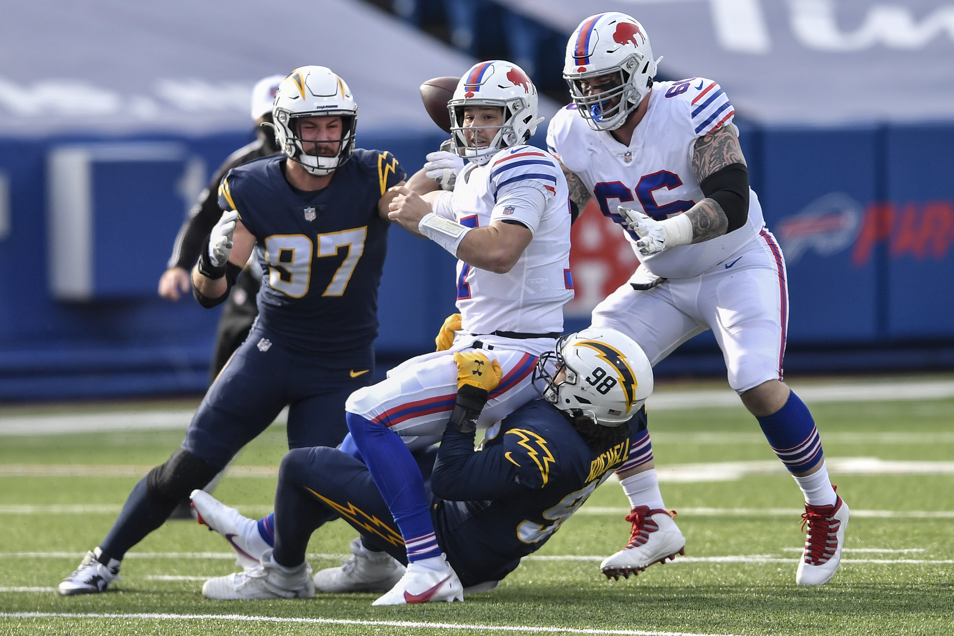 Chargers second-guessed following 27-17 loss to Bills - The San