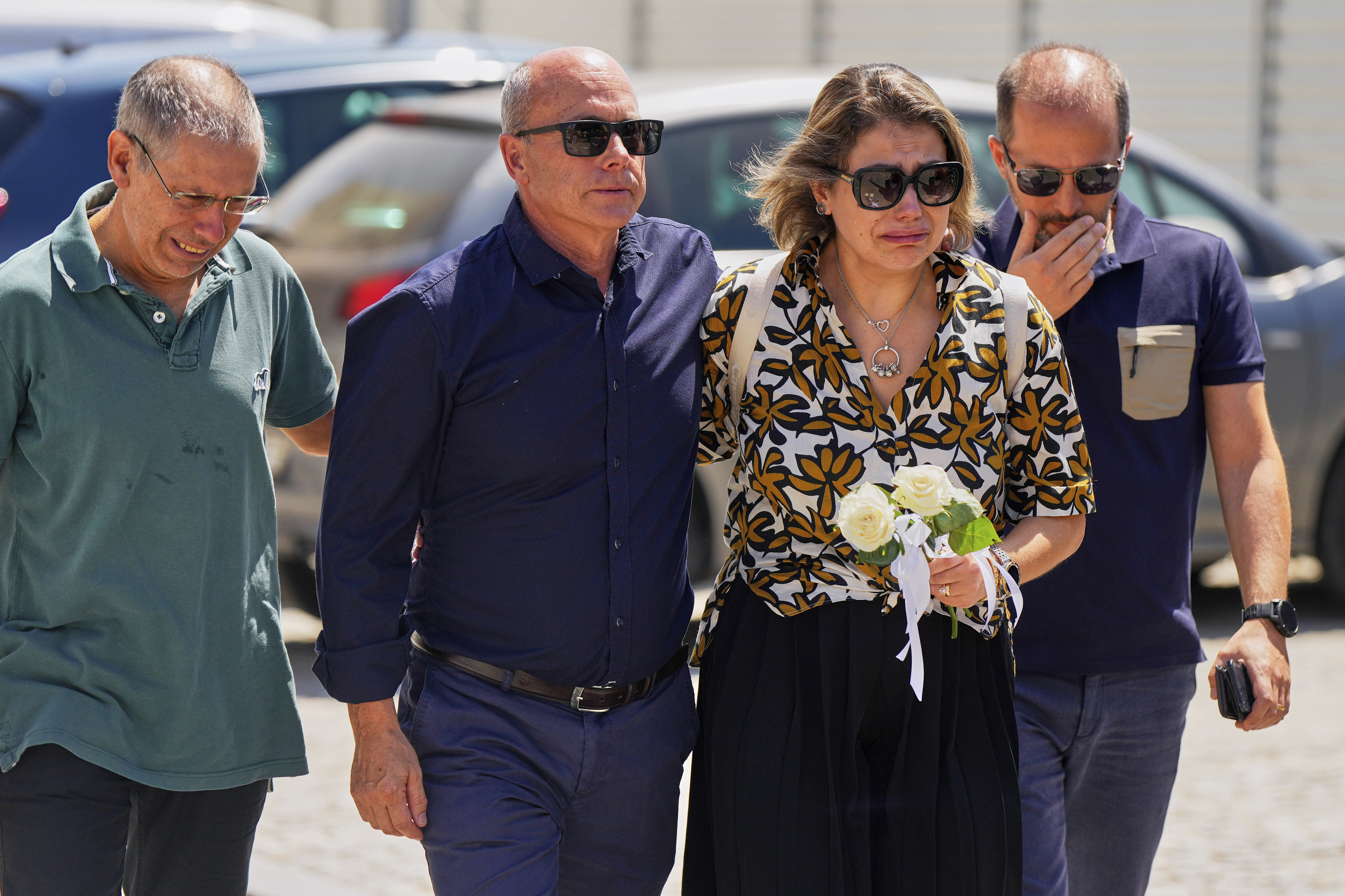 Family of Liverpool player Diogo Jota and his brother gather at
