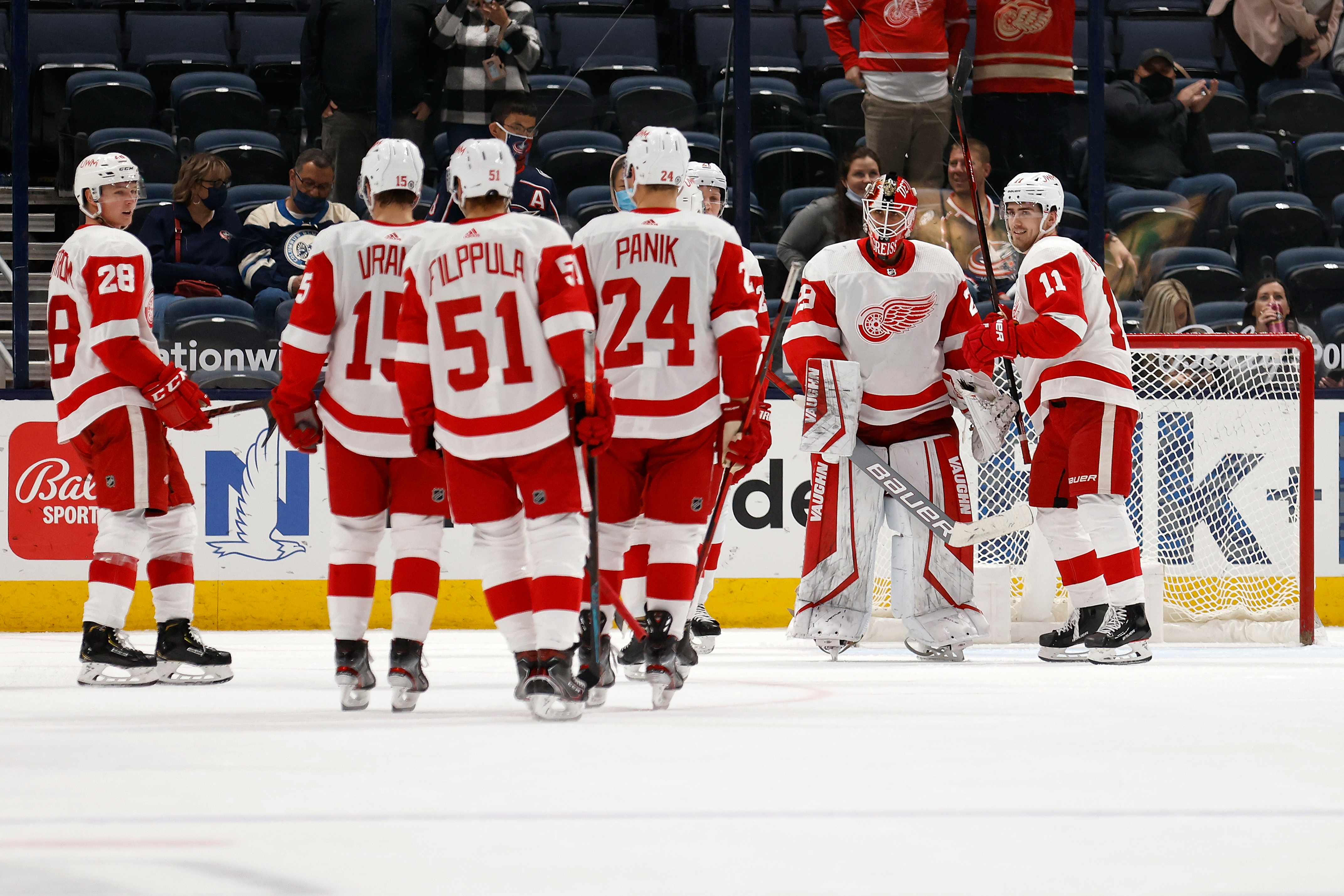 Vladislav Namestnikov's offense catching up to defense for Red Wings