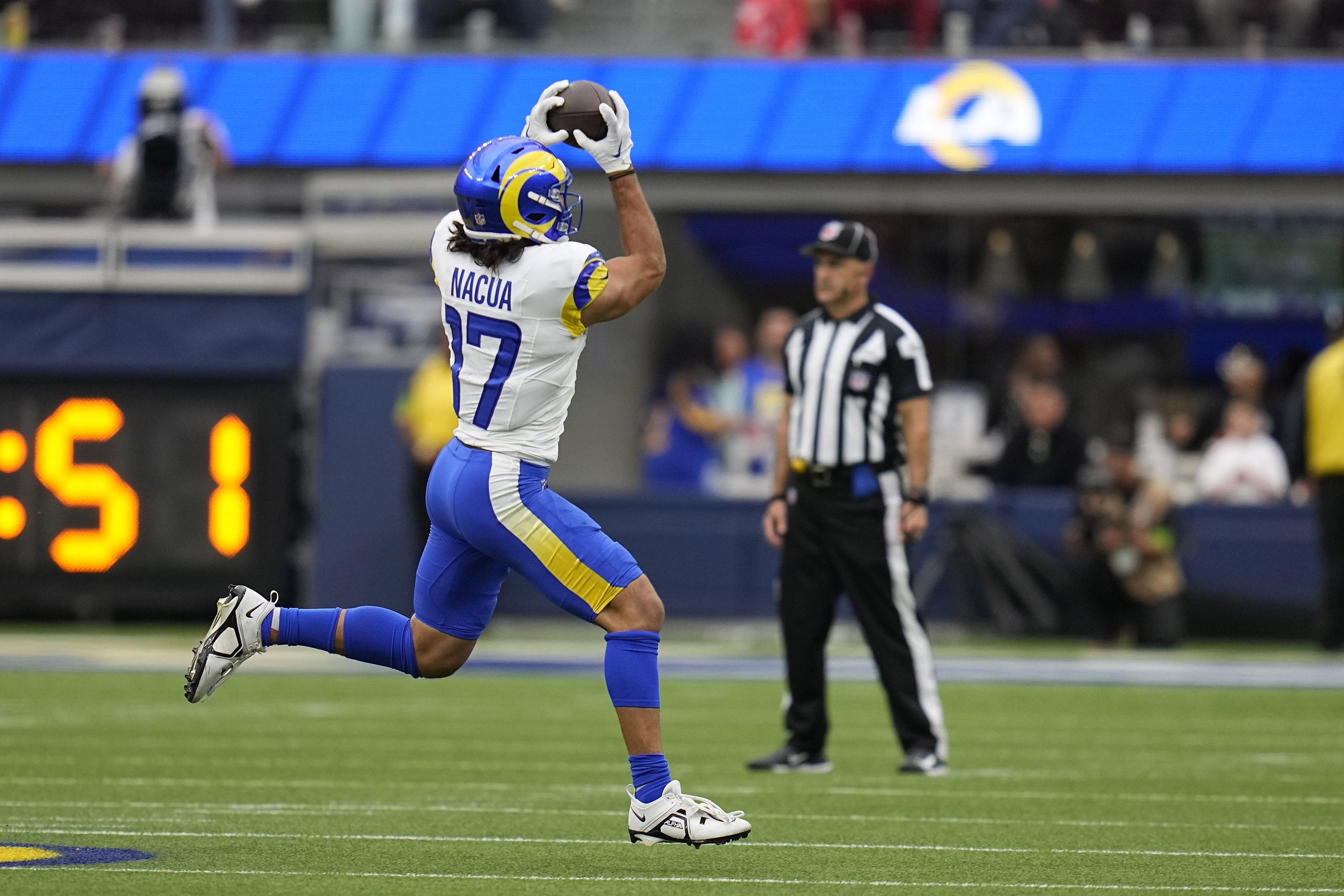 NFL on Prime Video on X: Matthew Stafford casually throwing the new Prime  ball 100 yards 