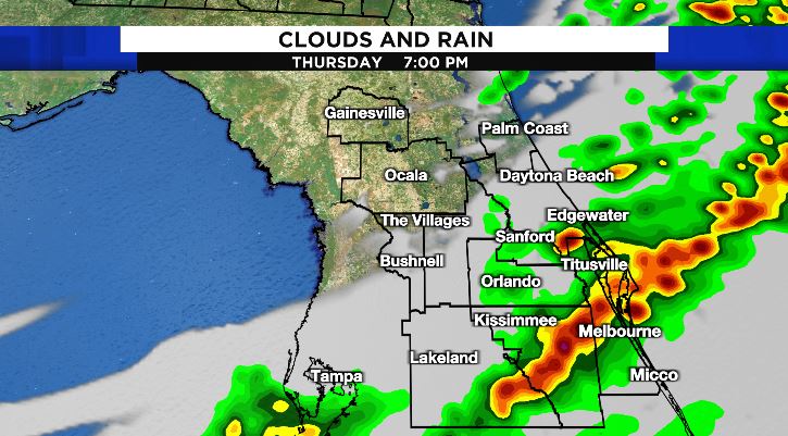 LIVE RADAR: Strong storms move across Central Florida