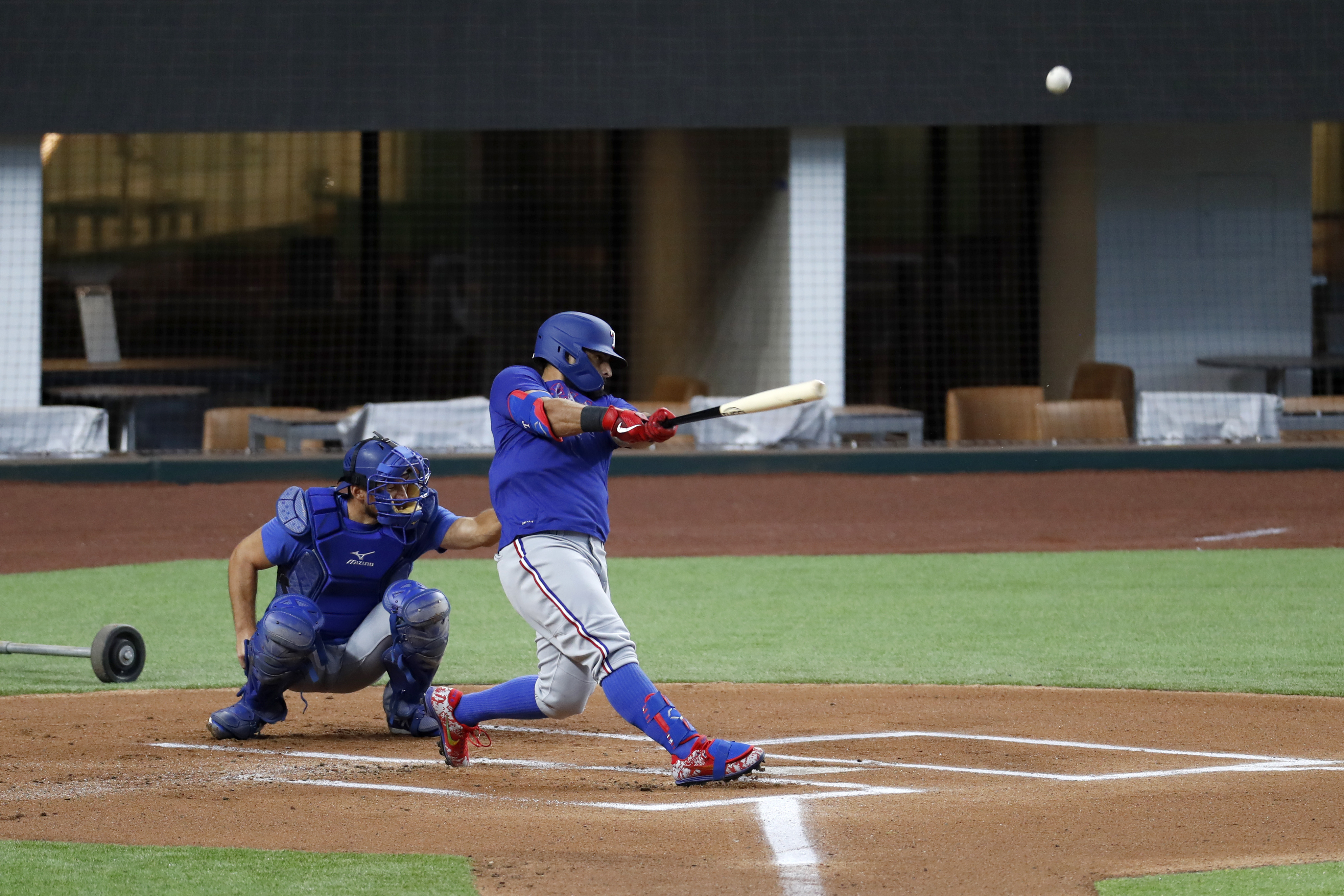 Former Woodward Academy star Delino DeShields Jr. has the coronavirus