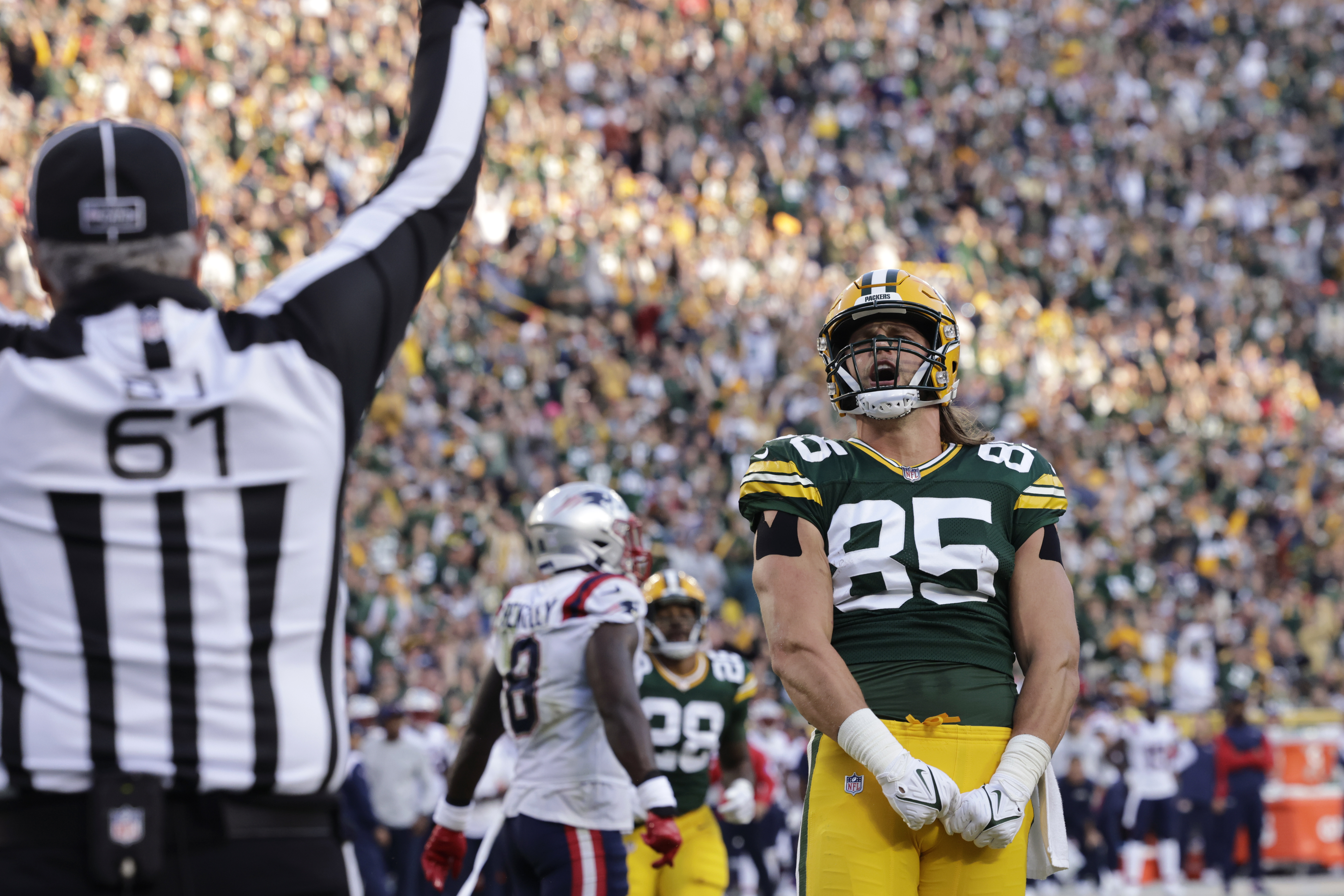 Crosby's FG in OT helps Packers edge Patriots, 27-24