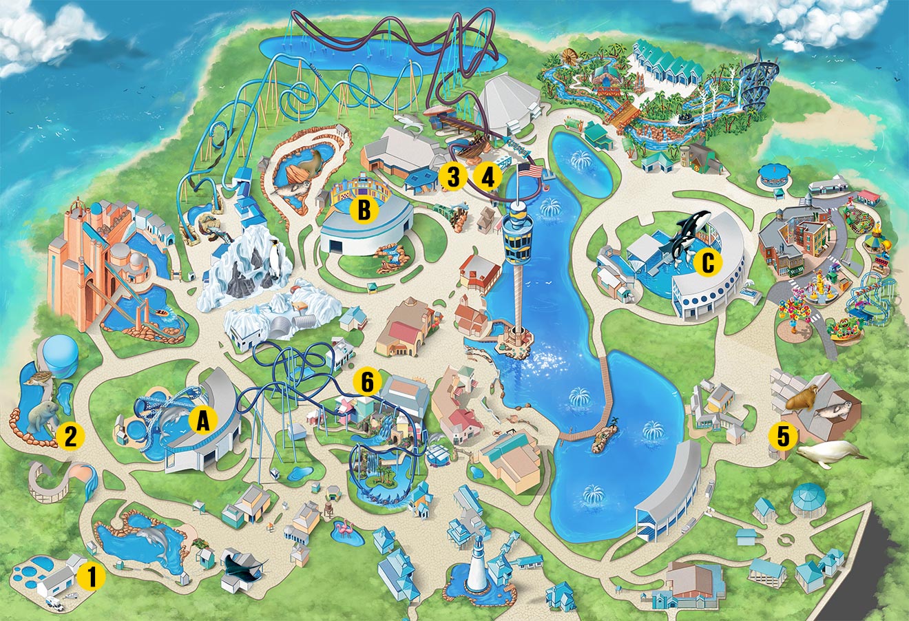 Seaworld Map And Schedule Seaworld Orlando's Popular 'Inside Look' Weekends Returning For Limited Time