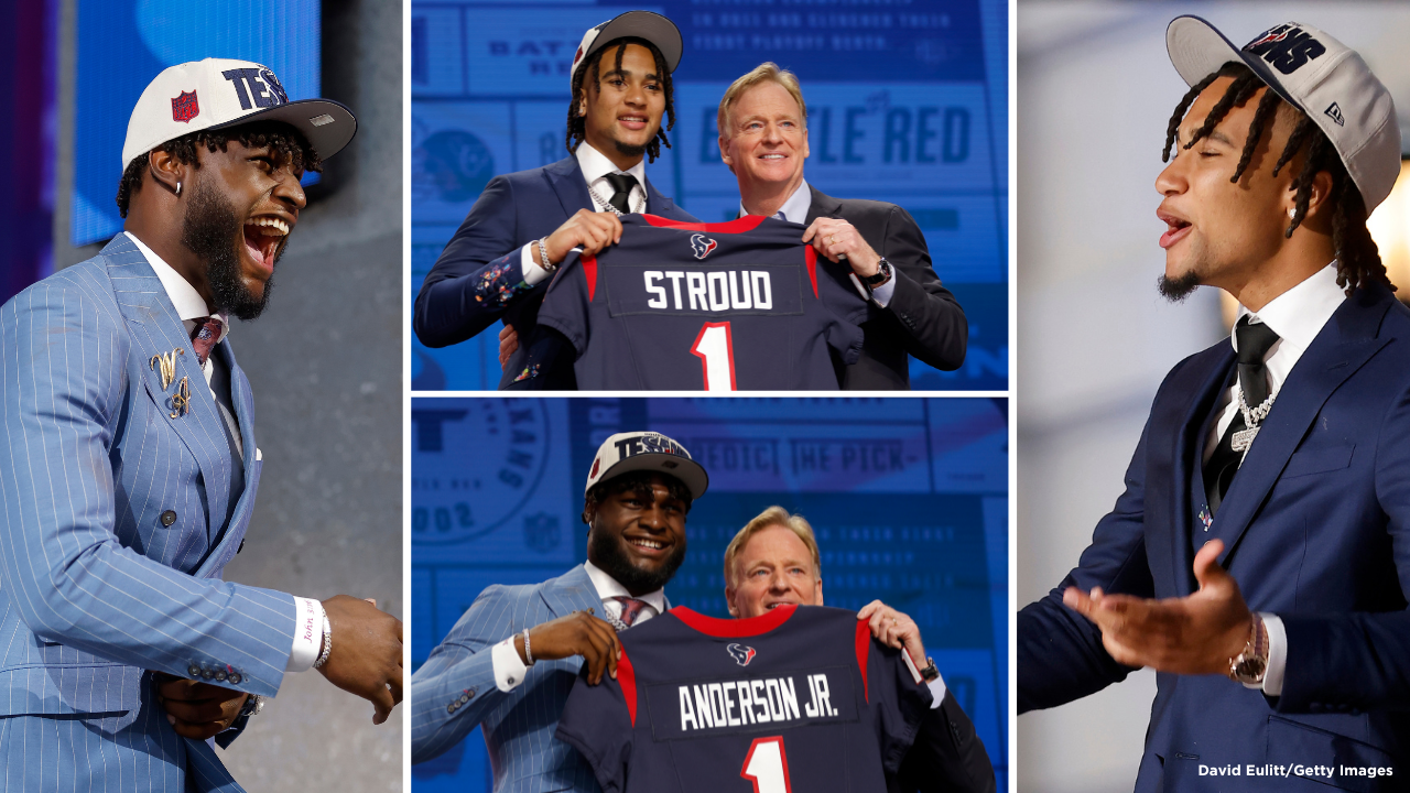 HTown making moves!!!' JJ Watt and others weigh in on Houston Texans' first  round draft picks