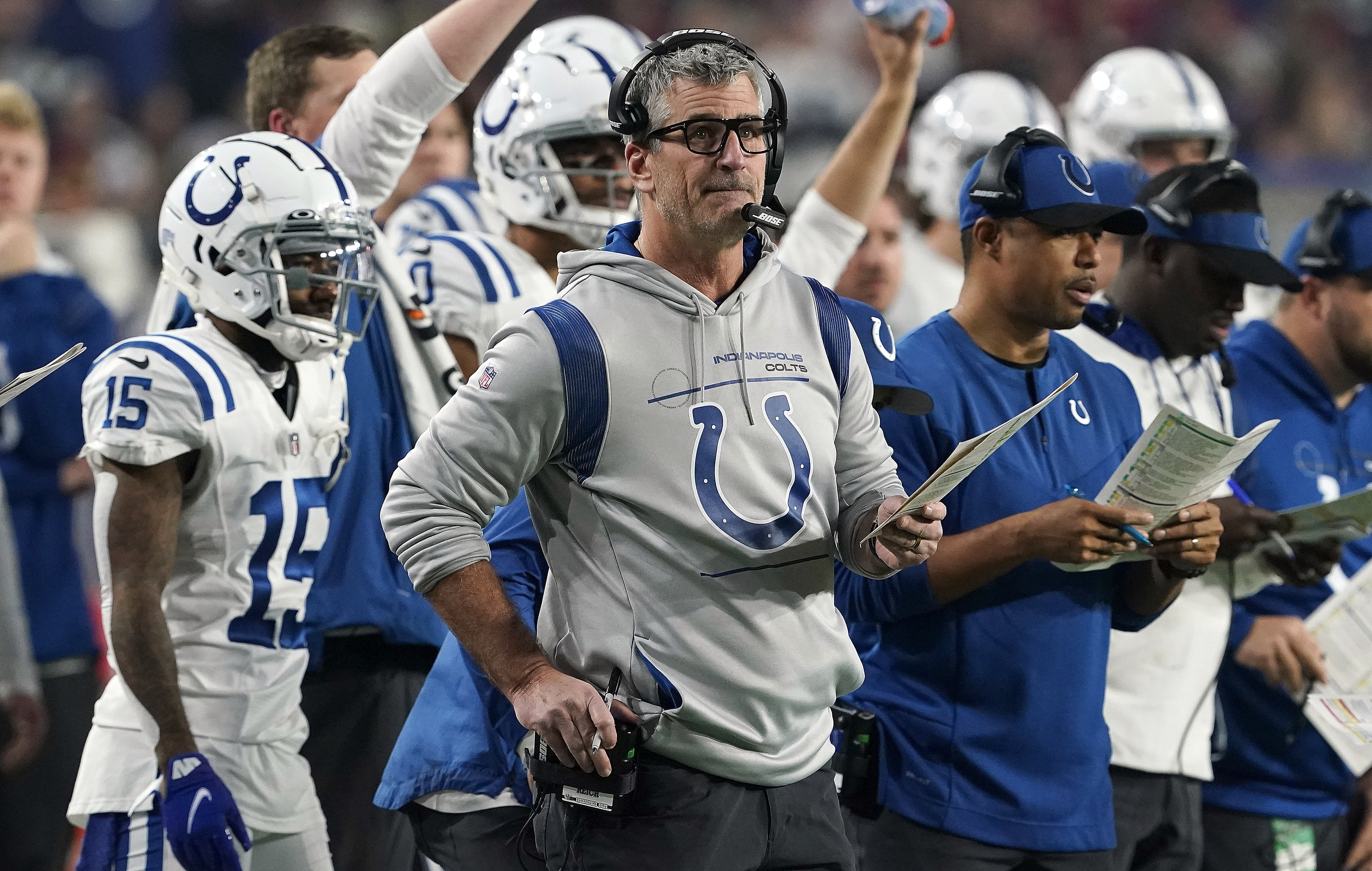 Frank Reich linked to Los Angeles Chargers offensive coordinator