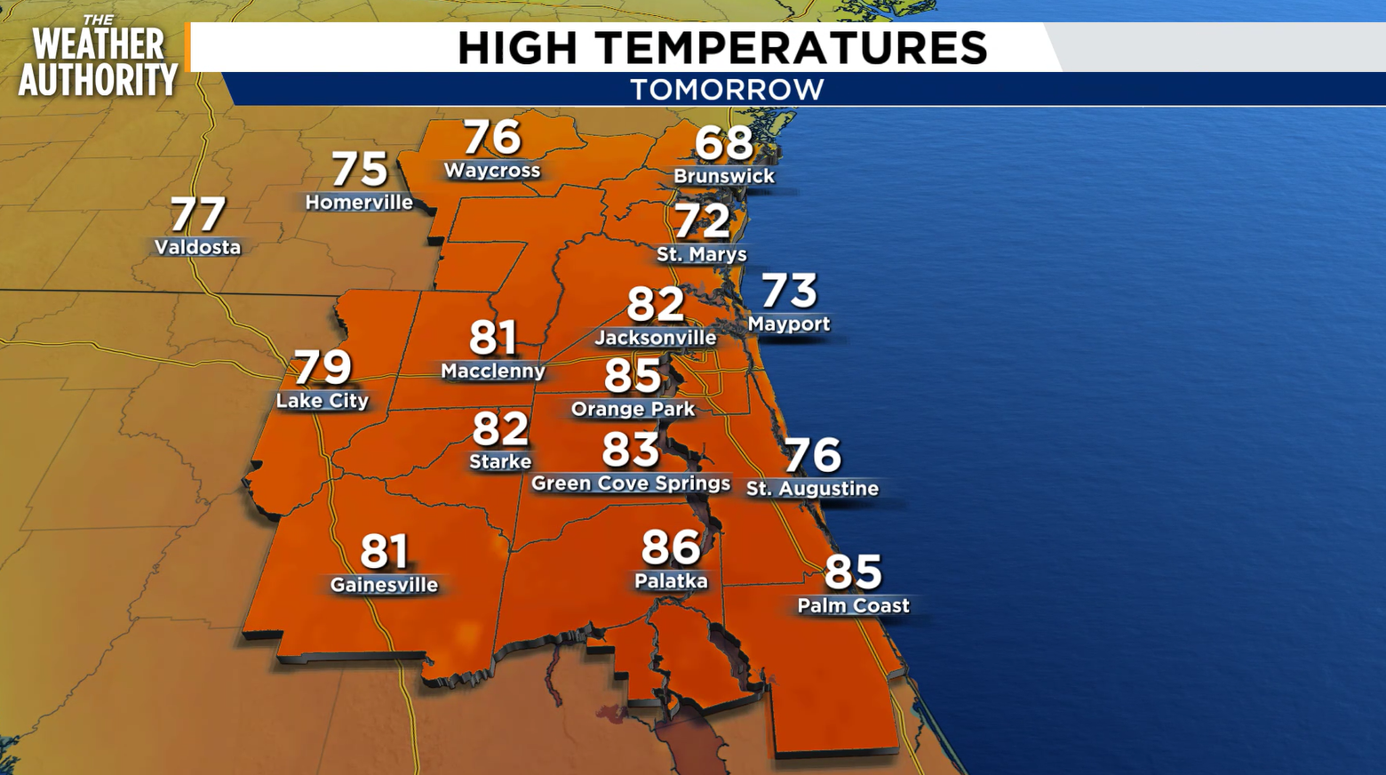 Near-Record Highs Expected Before Cold Front Moves In