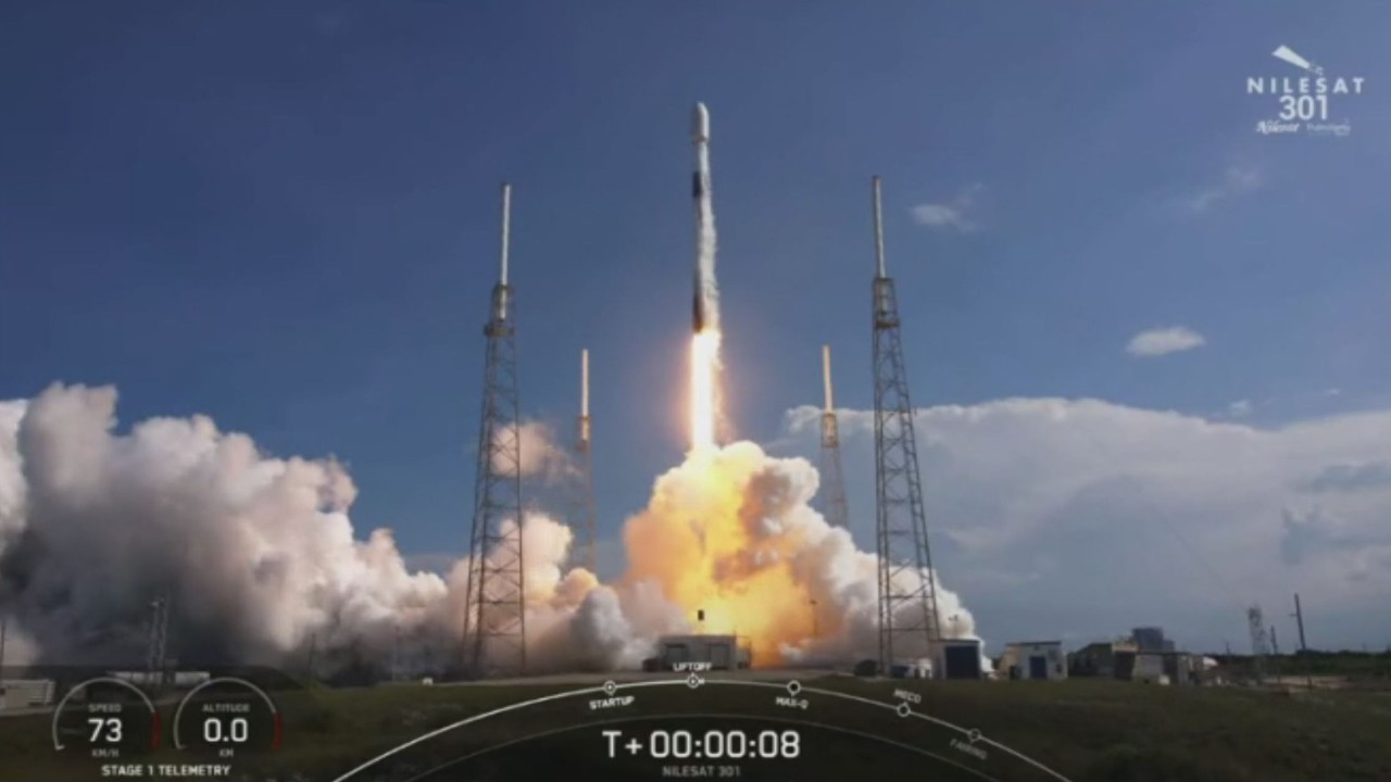 SpaceX rocket launches from Florida s Space Coast