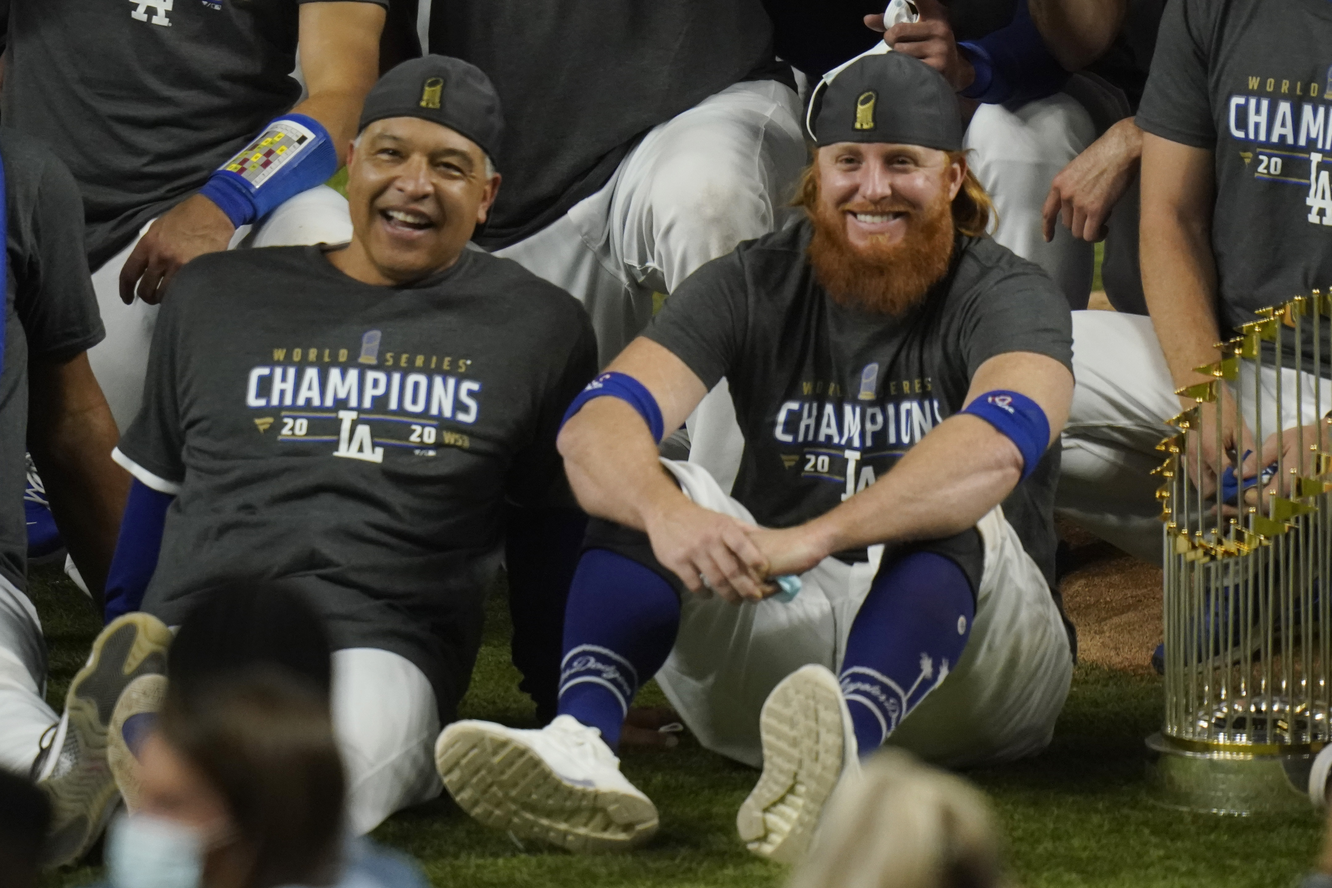 Red beard returns: Justin Turner glad to be back with Dodgers