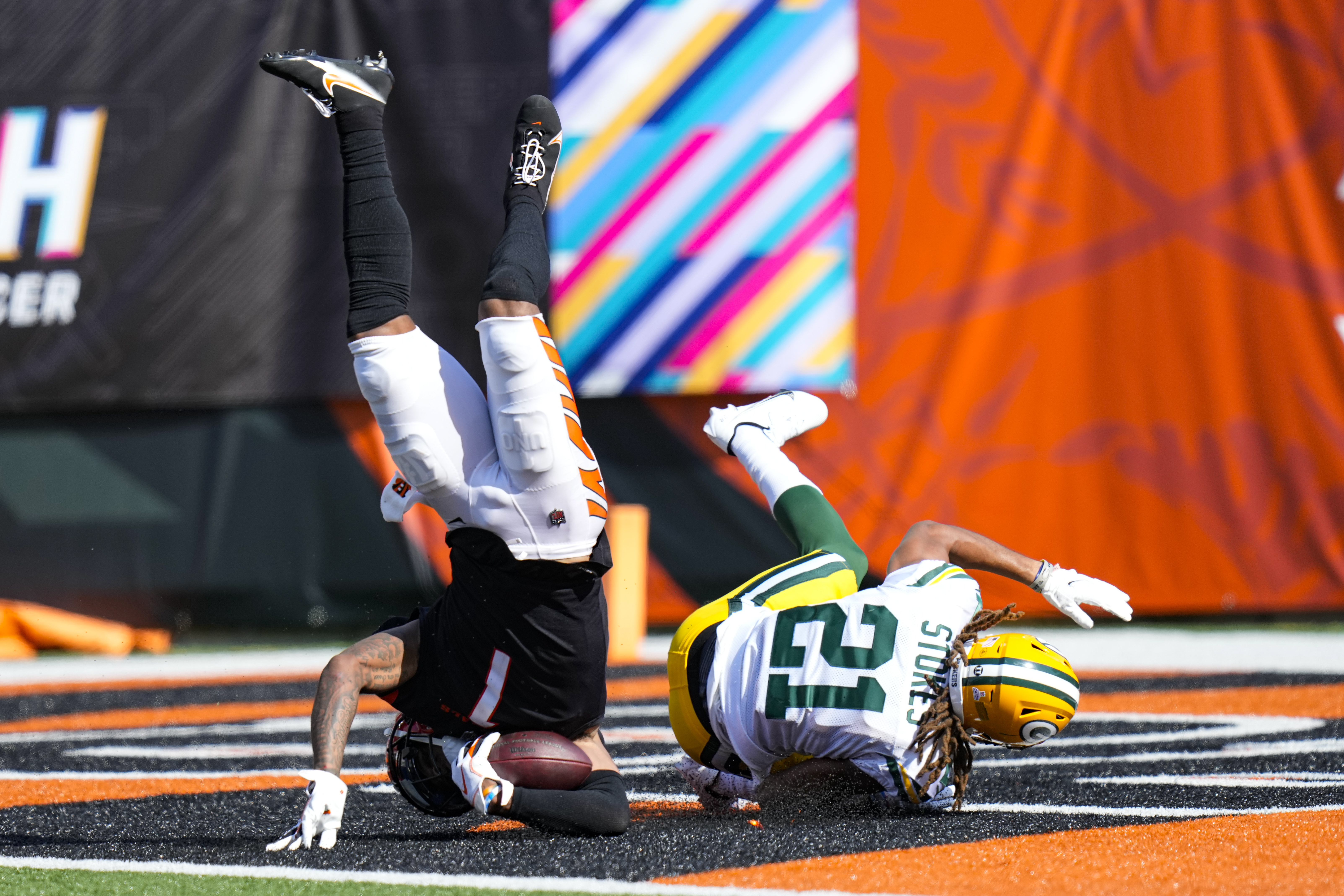 Mason Crosby hits 49-yarder after 3 misses, Packers top Bengals