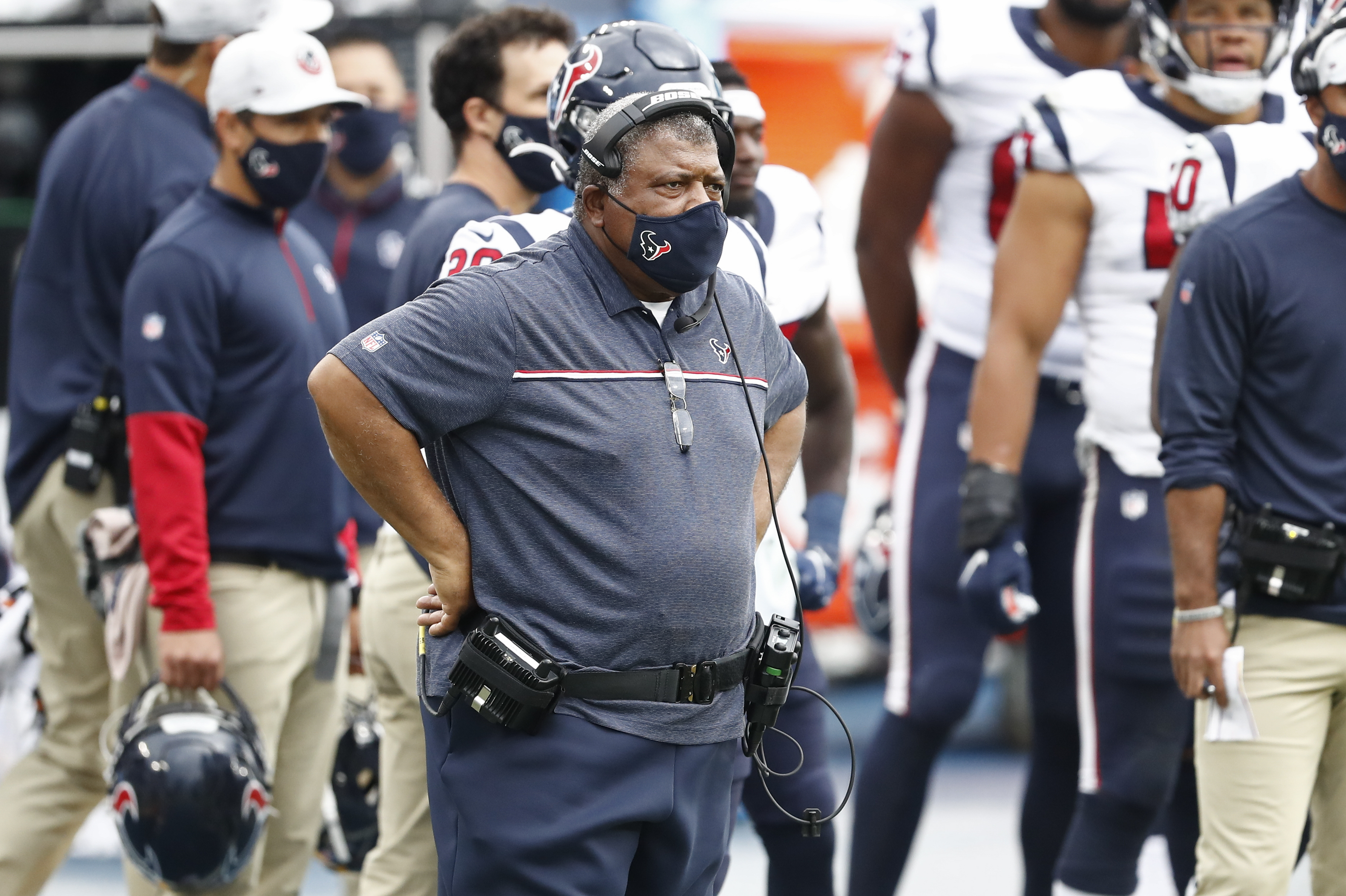 Interim Texans head coach Romeo Crennel says he just wants to make