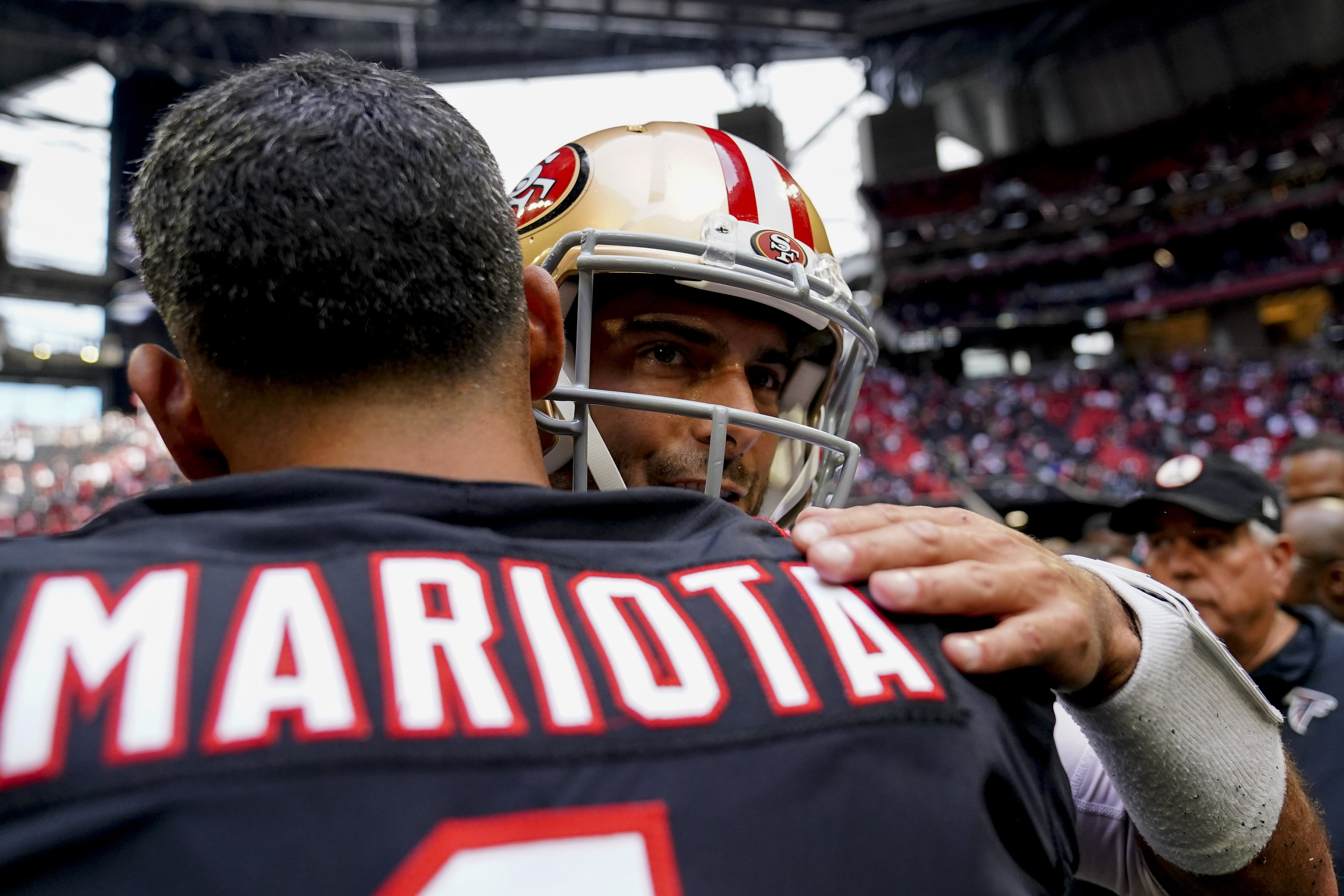 Marcus Mariota making the most of his 2nd chance in Atlanta