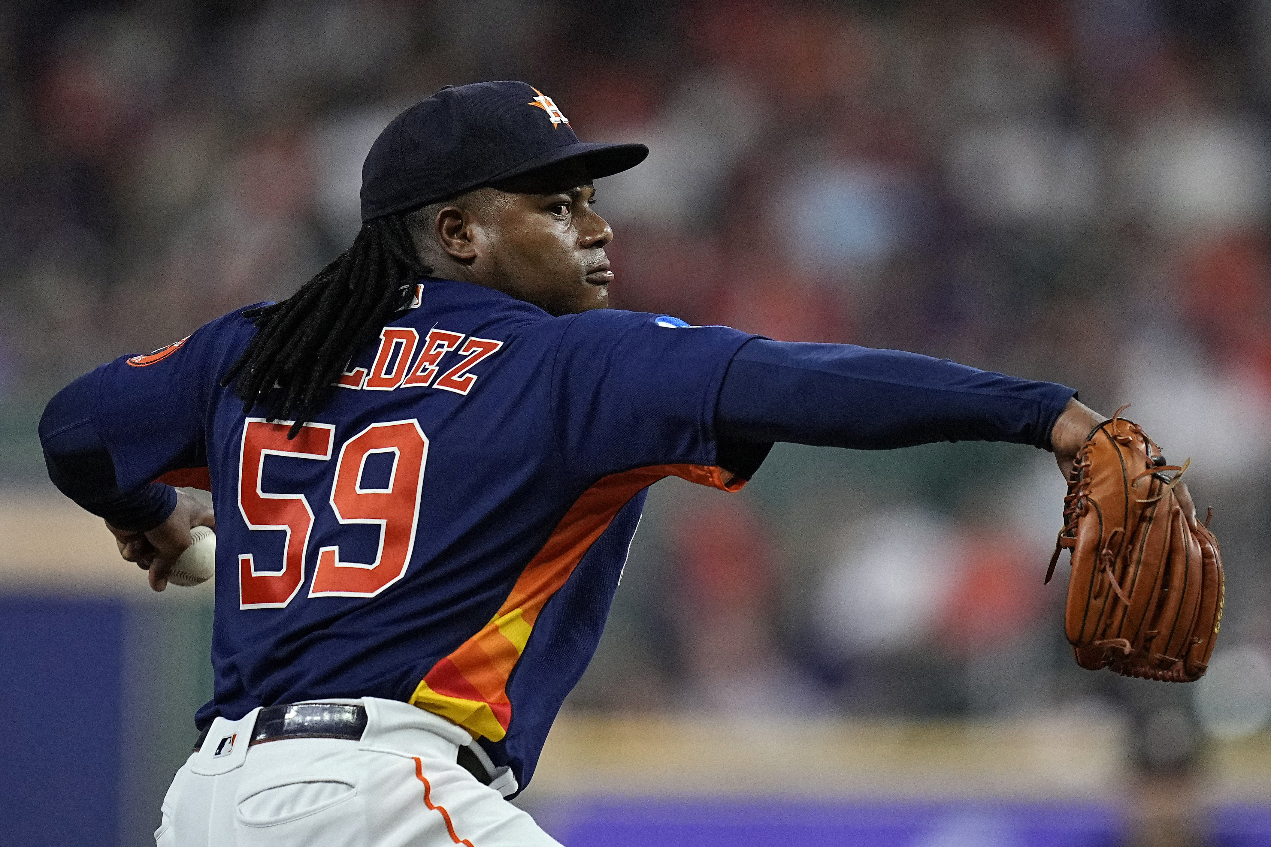 Houston Astros' Framber Valdez Tosses Brisk No-Hitter Against