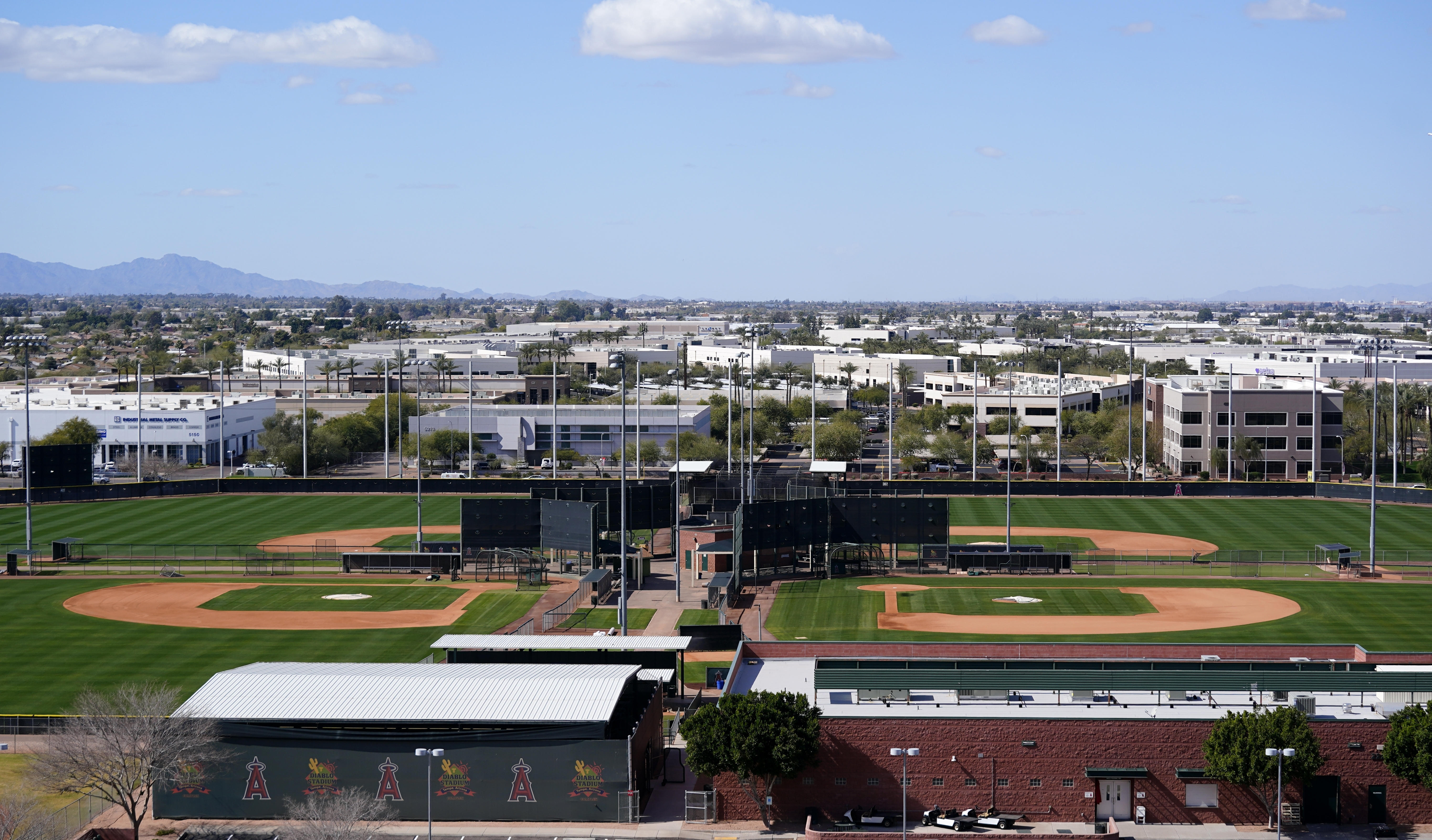 A general view of Tempe Diablo Stadium, Tuesday, Mar. 2, 2021, in