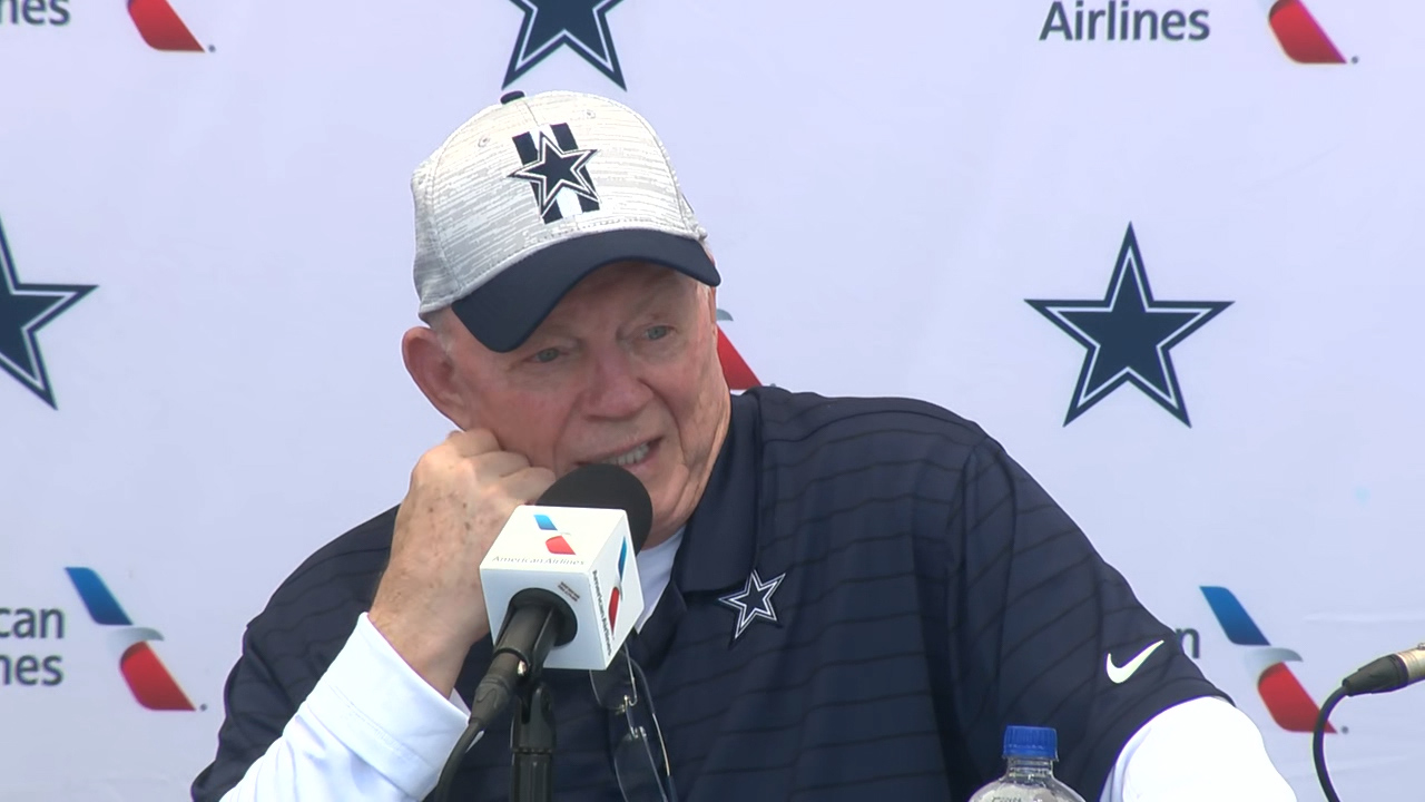 Emotional Jerry Jones takes blame for Jimmy Johnson's exit from Cowboys