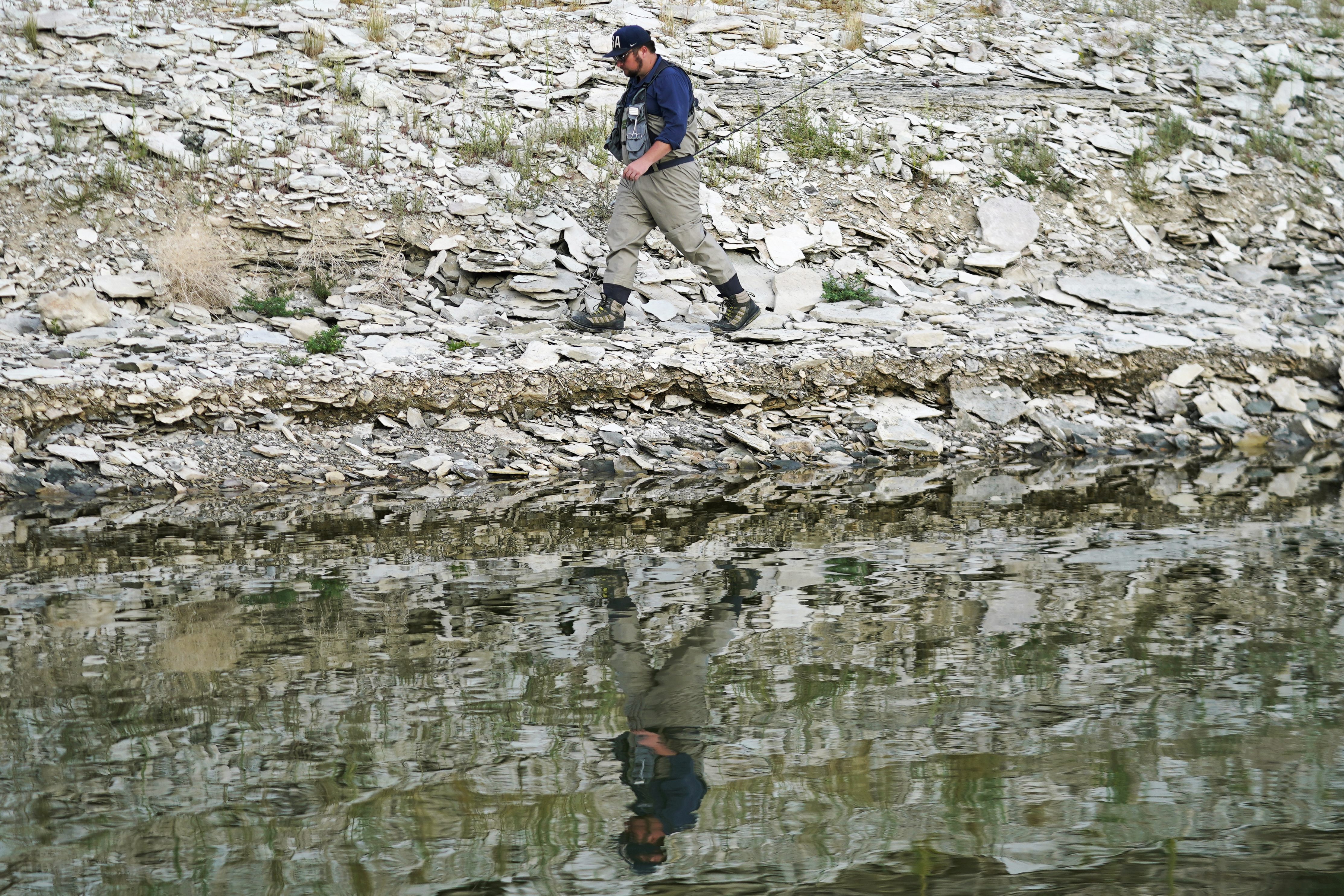 Wyoming's Flaming Gorge recedes as U.S. megadrought creeps further north