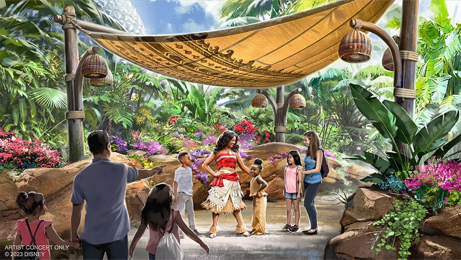 Epcot's new Moana-themed attraction opens to guests