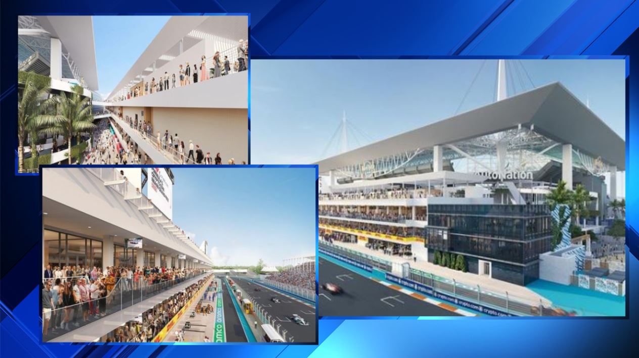 Dolphins' stadium could host Miami Grand Prix by 2021 after agreement  reached 'in principle'