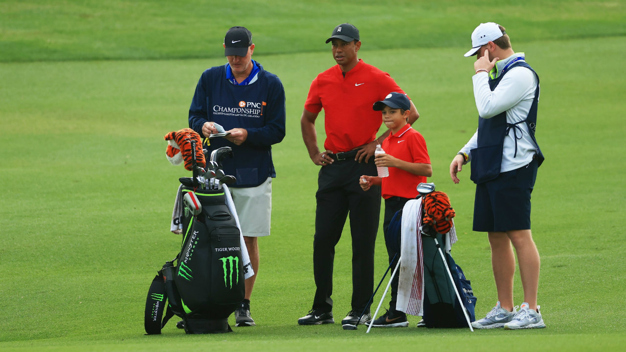 These Photos Of Tiger Woods Son Golfing Are So Sweet