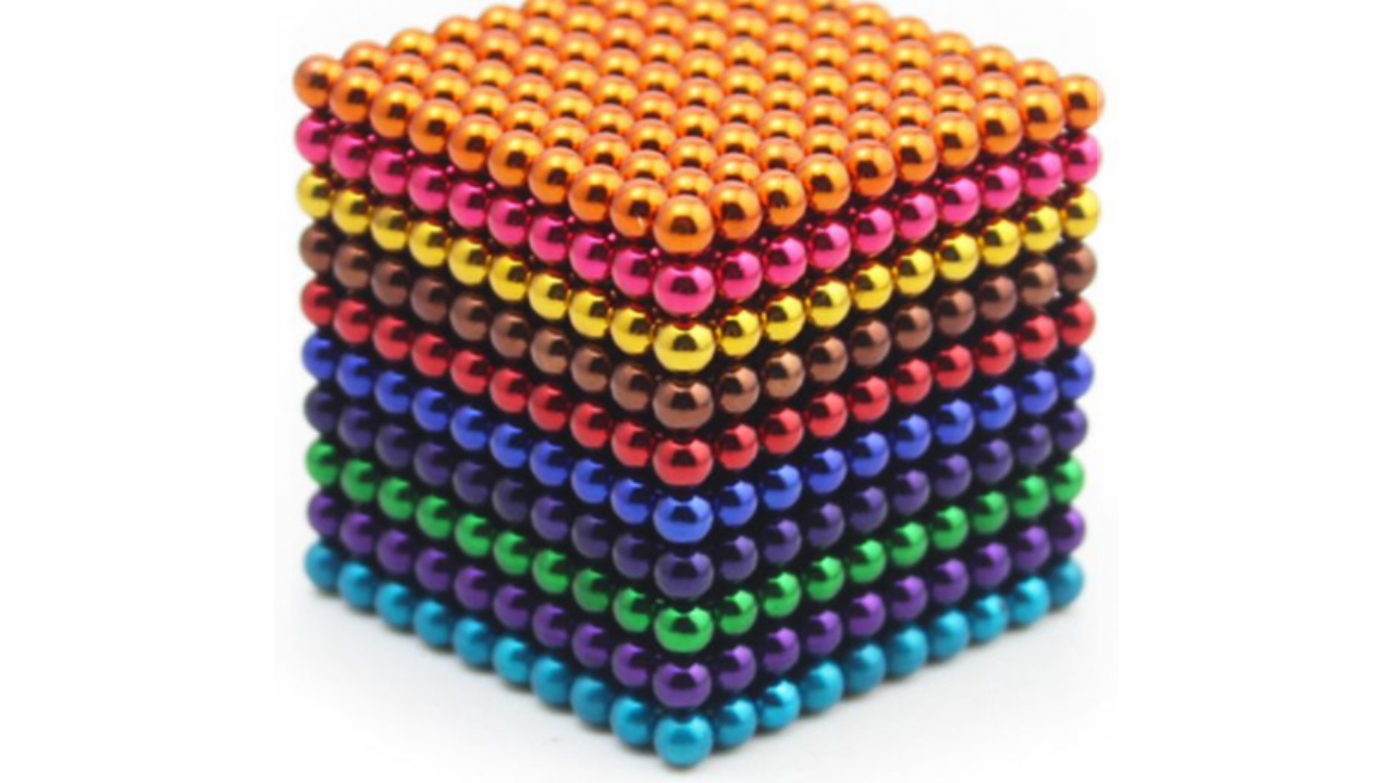 Hot Sale Small NdFeB Magnet Sphere Set 1000 Pieces Colorful