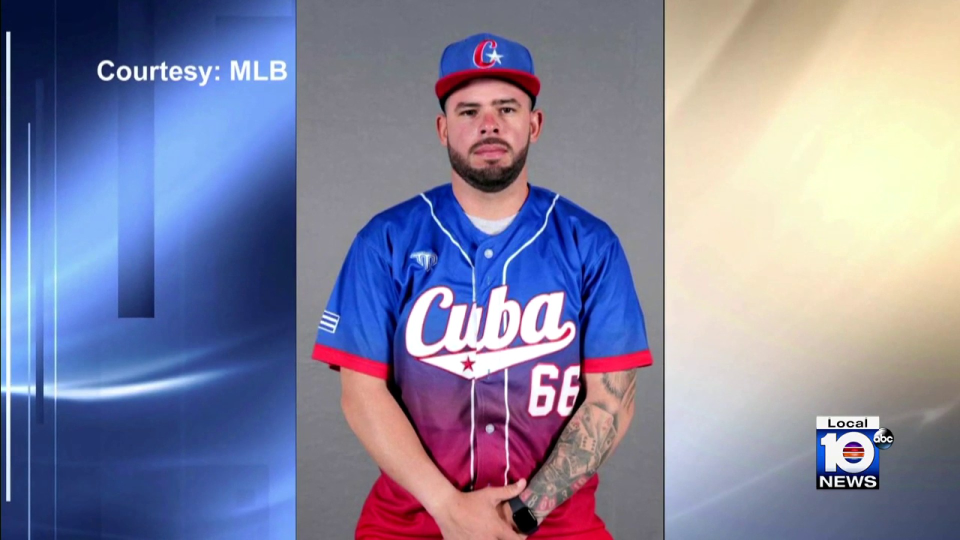 Agent: Cuban baseball player who defected after World Baseball